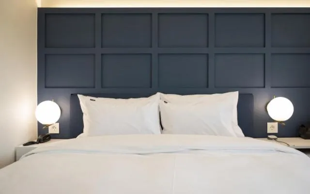 Bed in Hotel Yaja Gwangalli