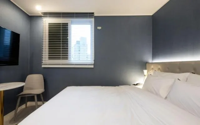 Bed in Hotel Yaja Gwangalli