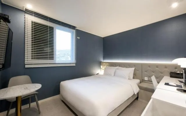 Bed in Hotel Yaja Gwangalli