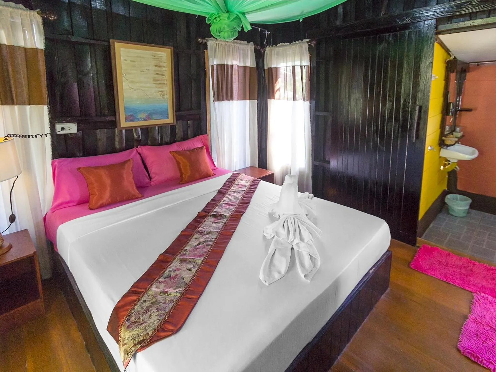 Bedroom, Bed in Leaf House Bungalows SHA PLUS approved