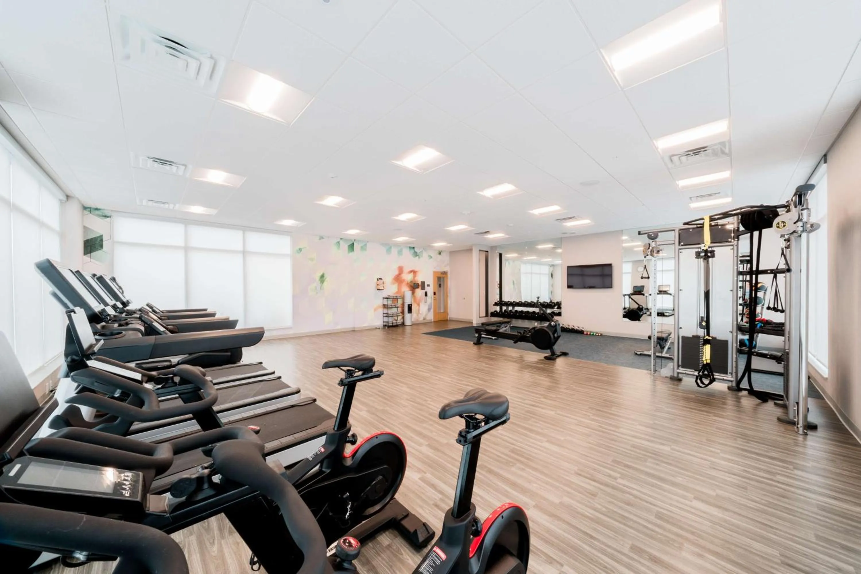 Fitness centre/facilities in Hyatt Place Sacramento International Airport