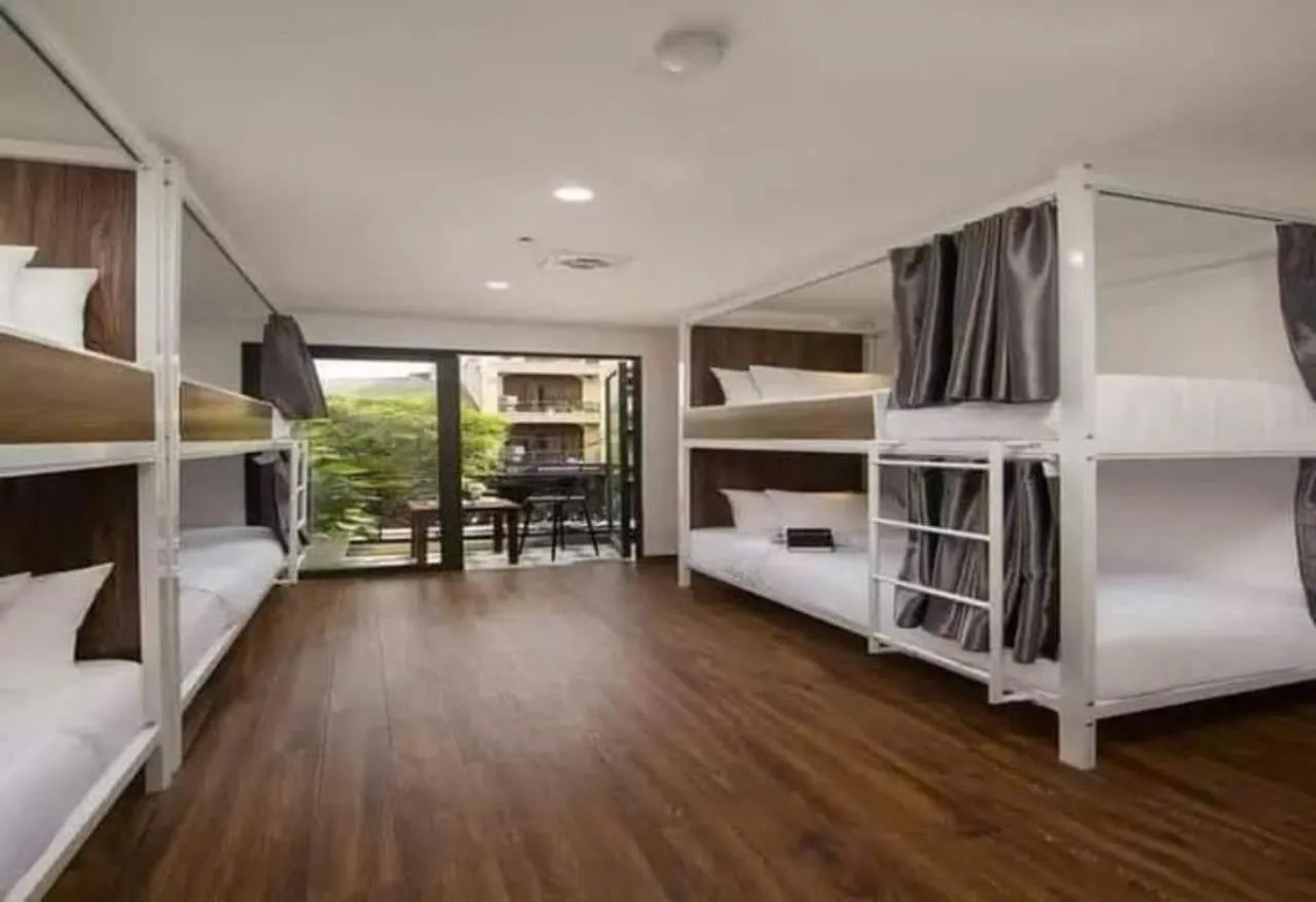 TV and multimedia, Bed in Hanoi Eastern Gate Hostel & Spa