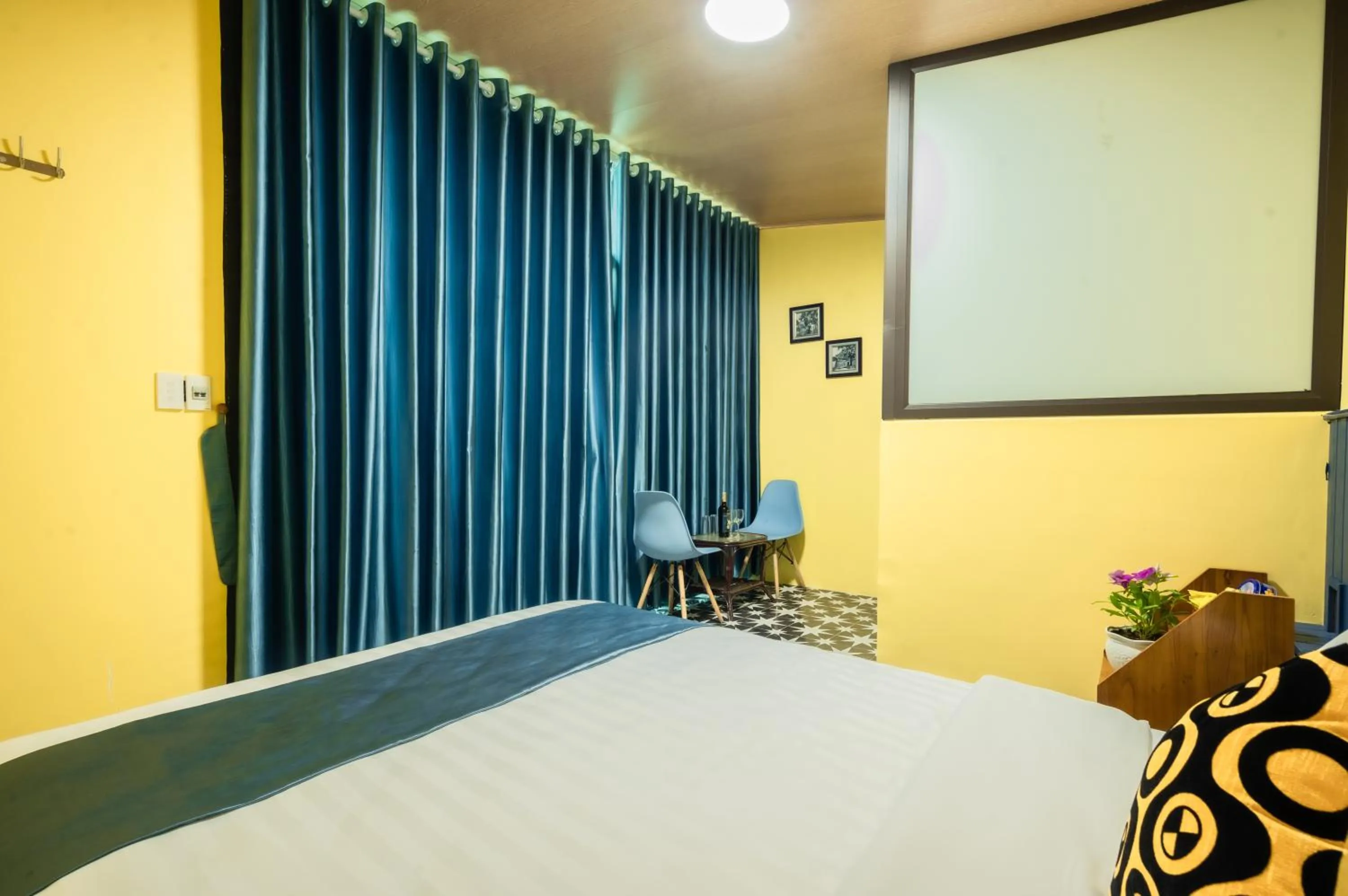 Bed in Catba Papillon Garden Bungalows & Resort