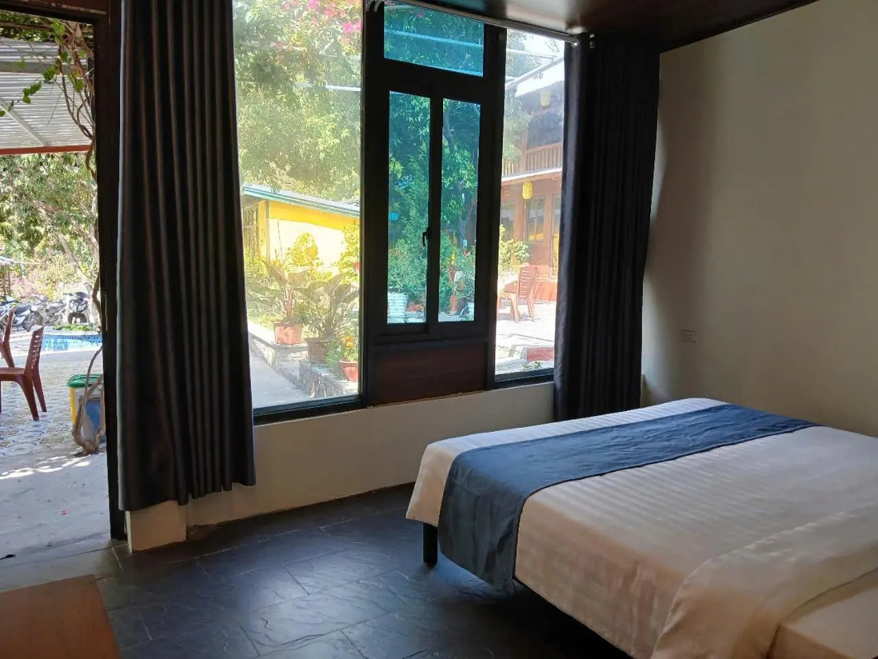 Bedroom, Bed in Catba Papillon Garden Bungalows & Resort