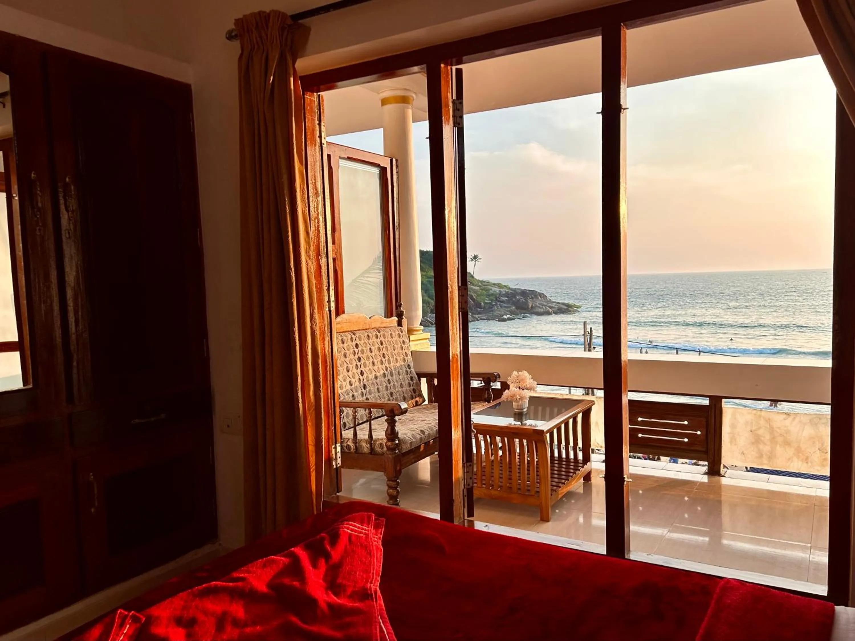 View (from property/room) in Hotel Sea View Palace - the beach hotel