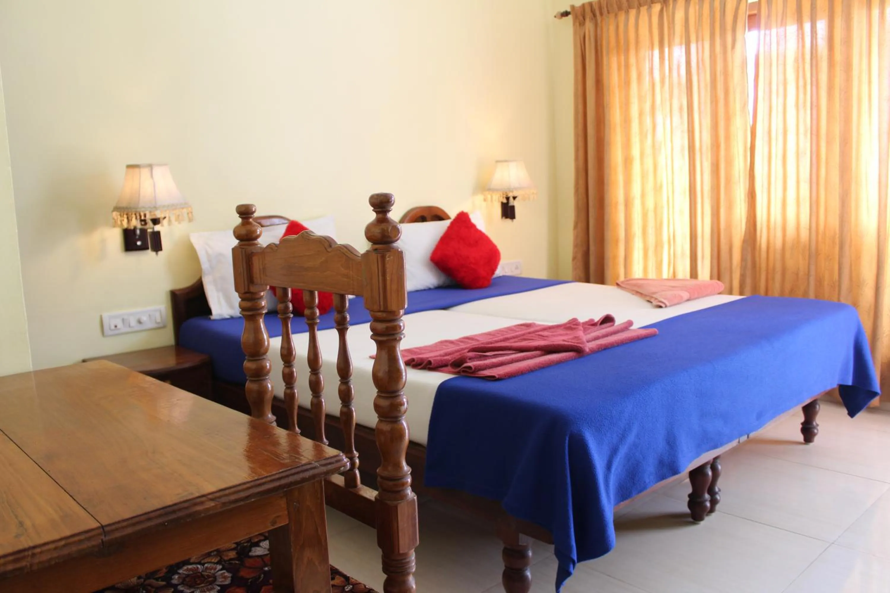 Bed in Hotel Sea View Palace - the beach hotel