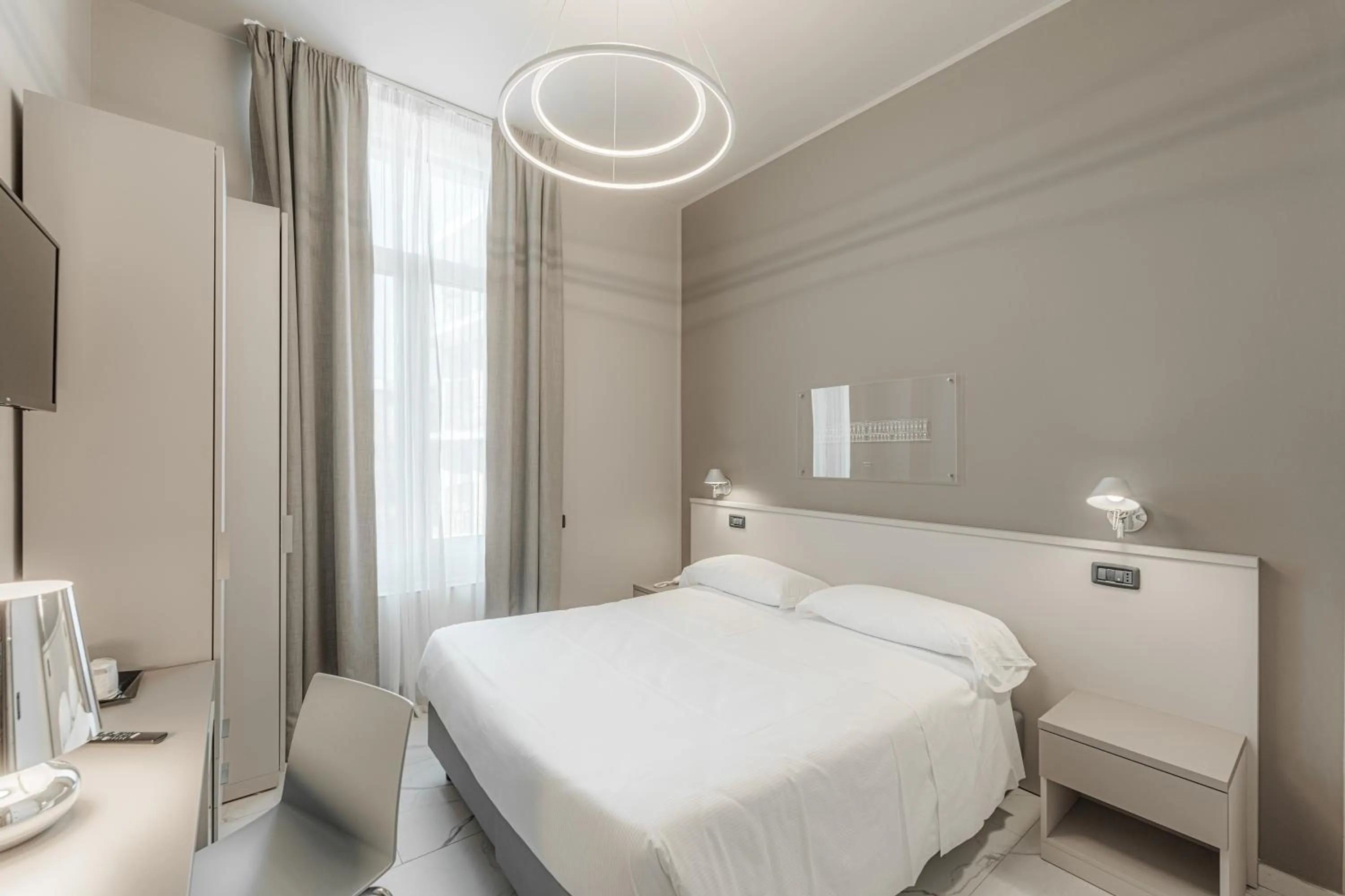 Bed in Hotel Villa Levi