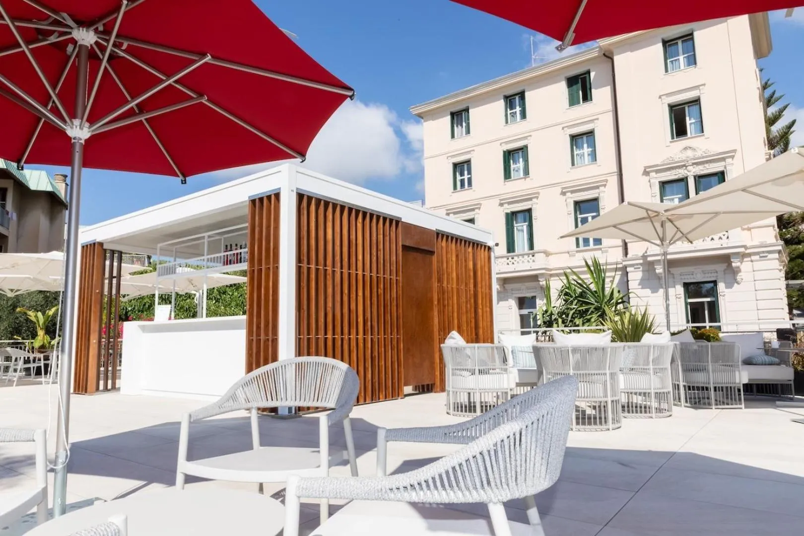 Property building in Hotel Villa Levi