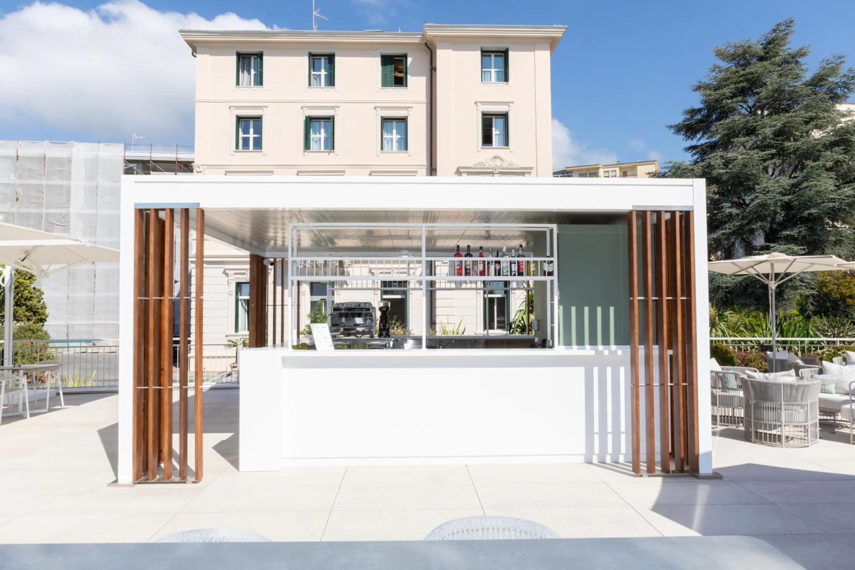 Balcony/Terrace in Hotel Villa Levi