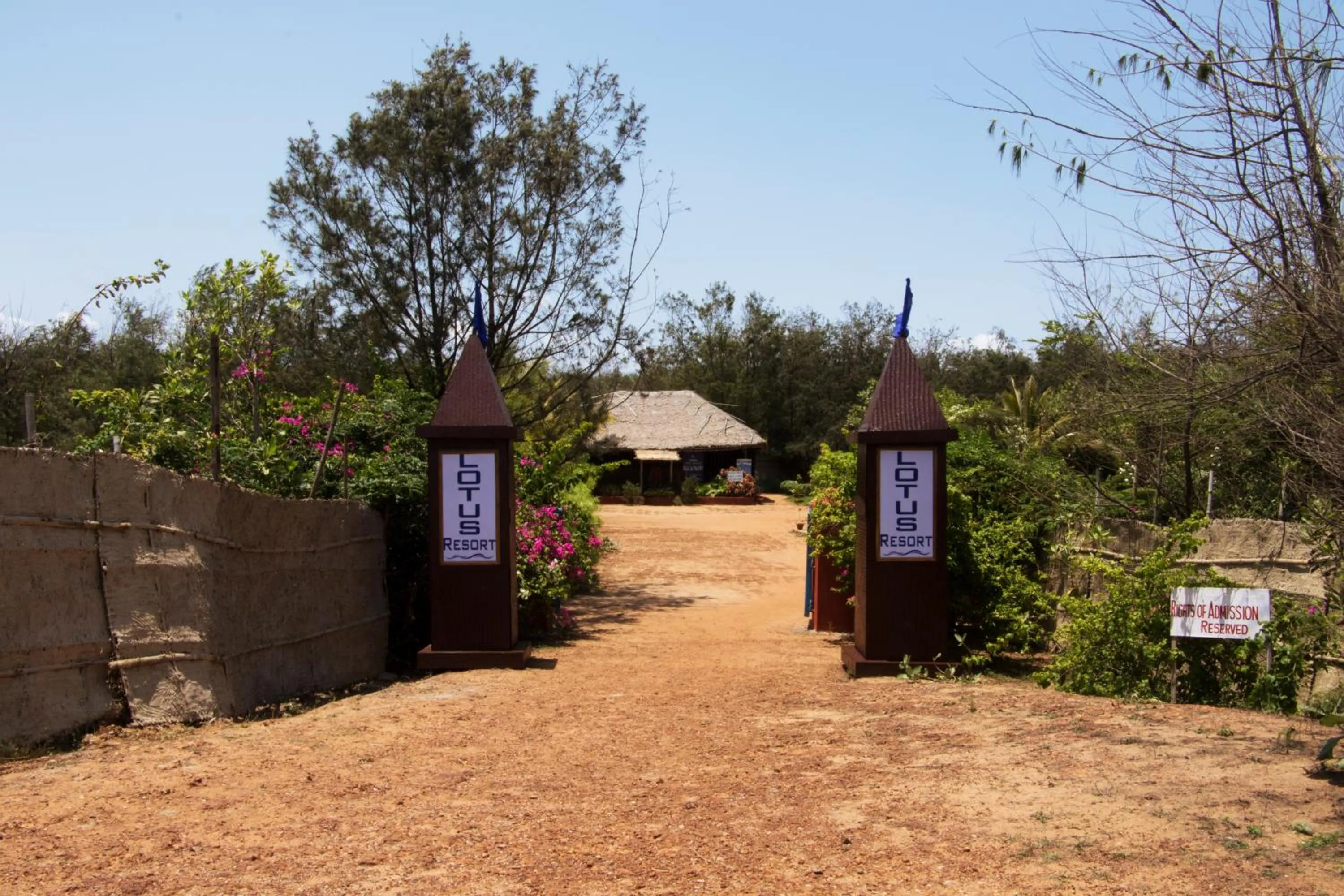 Facade/entrance in Lotus an Eco Resort Konark
