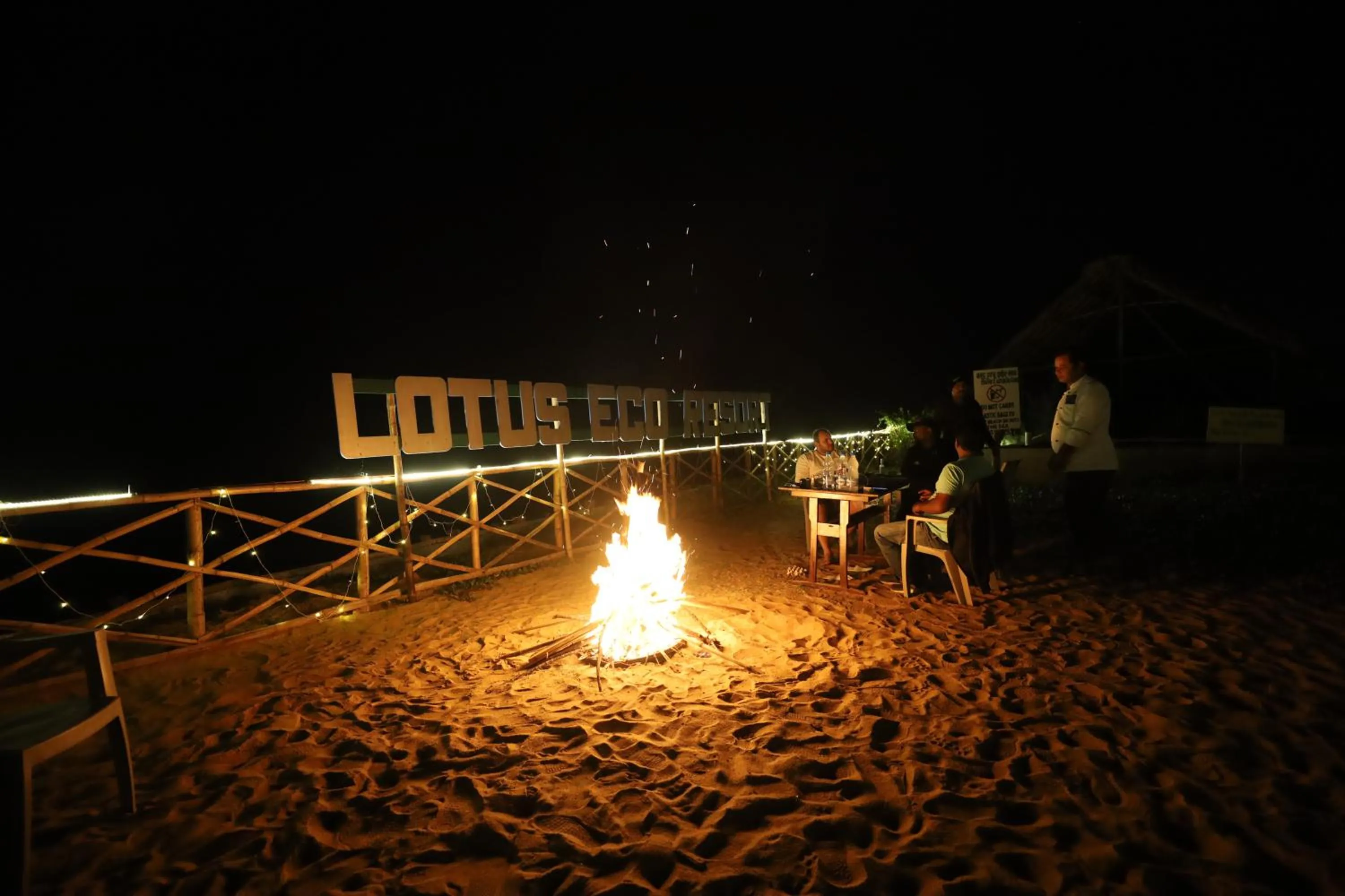 flat iron in Lotus an Eco Resort Konark