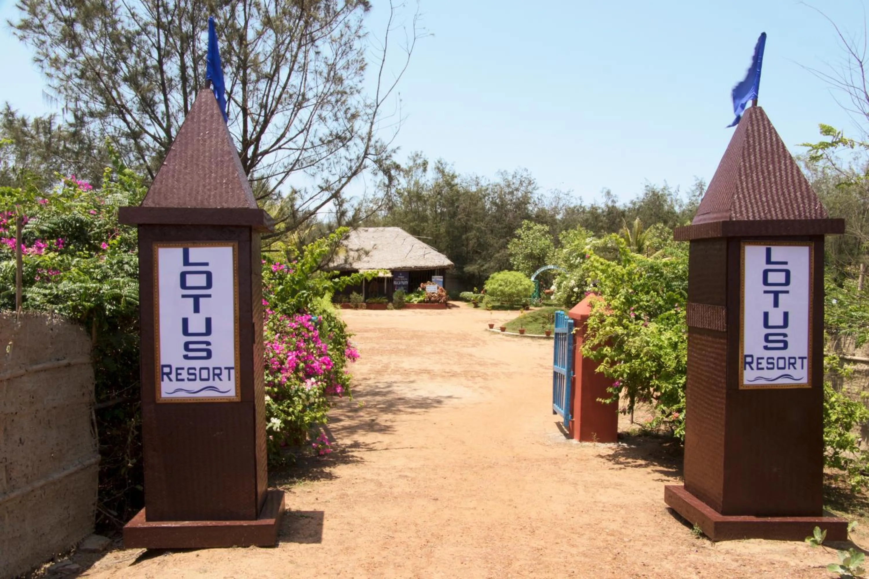 Facade/entrance in Lotus an Eco Resort Konark
