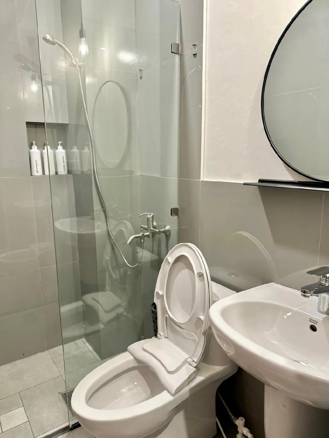 Shower in Koze Suites