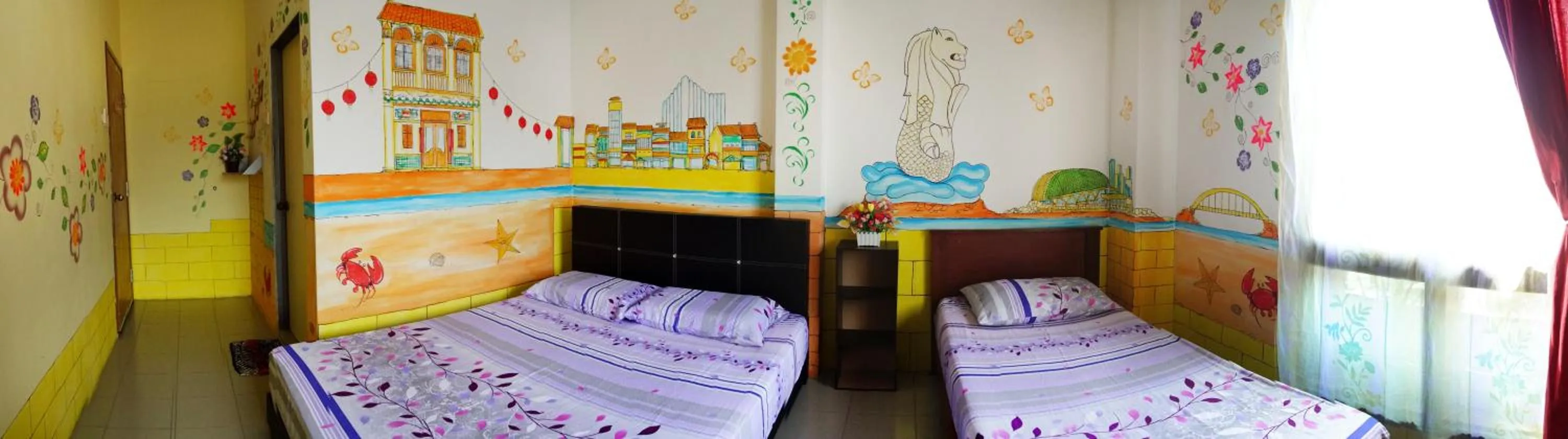 Bedroom, Bed in Old Town Guest House