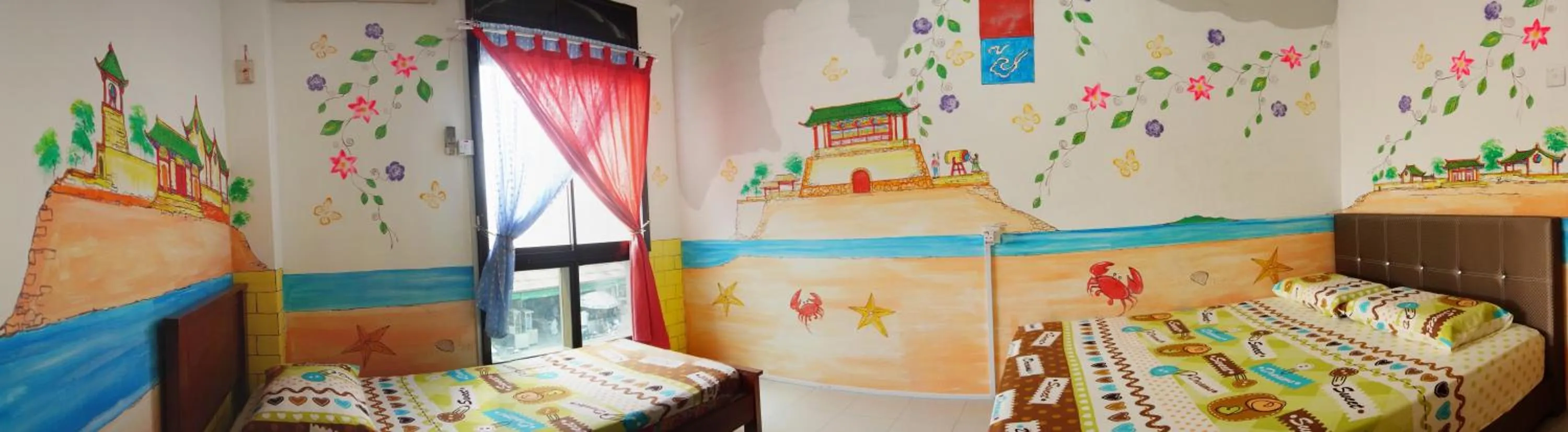 Bedroom, Bed in Old Town Guest House