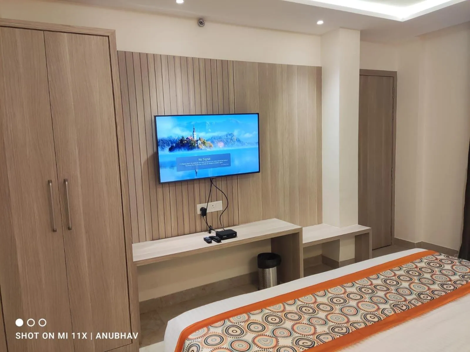 Bed in Hotel Golden Petals