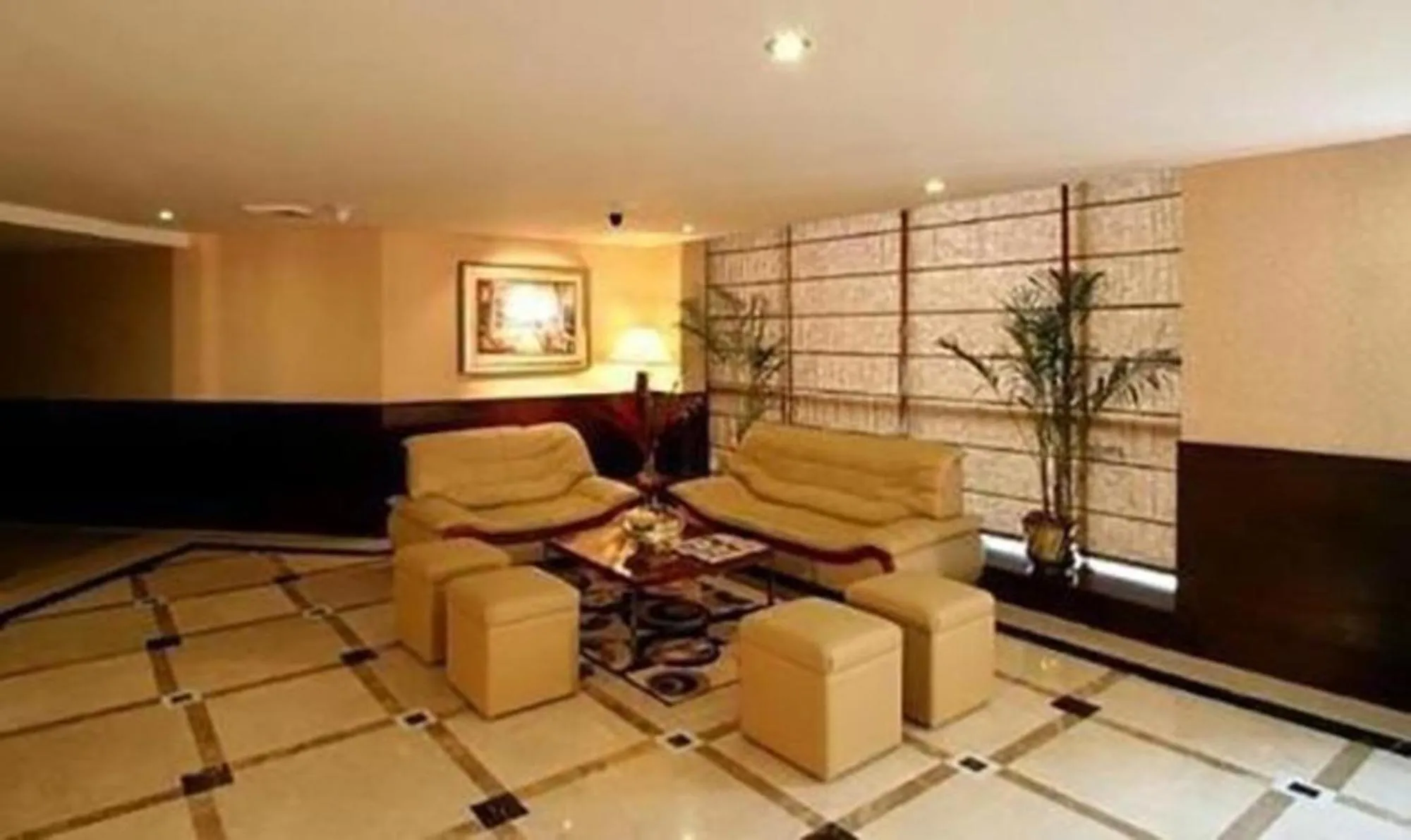 Seating area in Super Townhouse OAK Hotel B City Mark