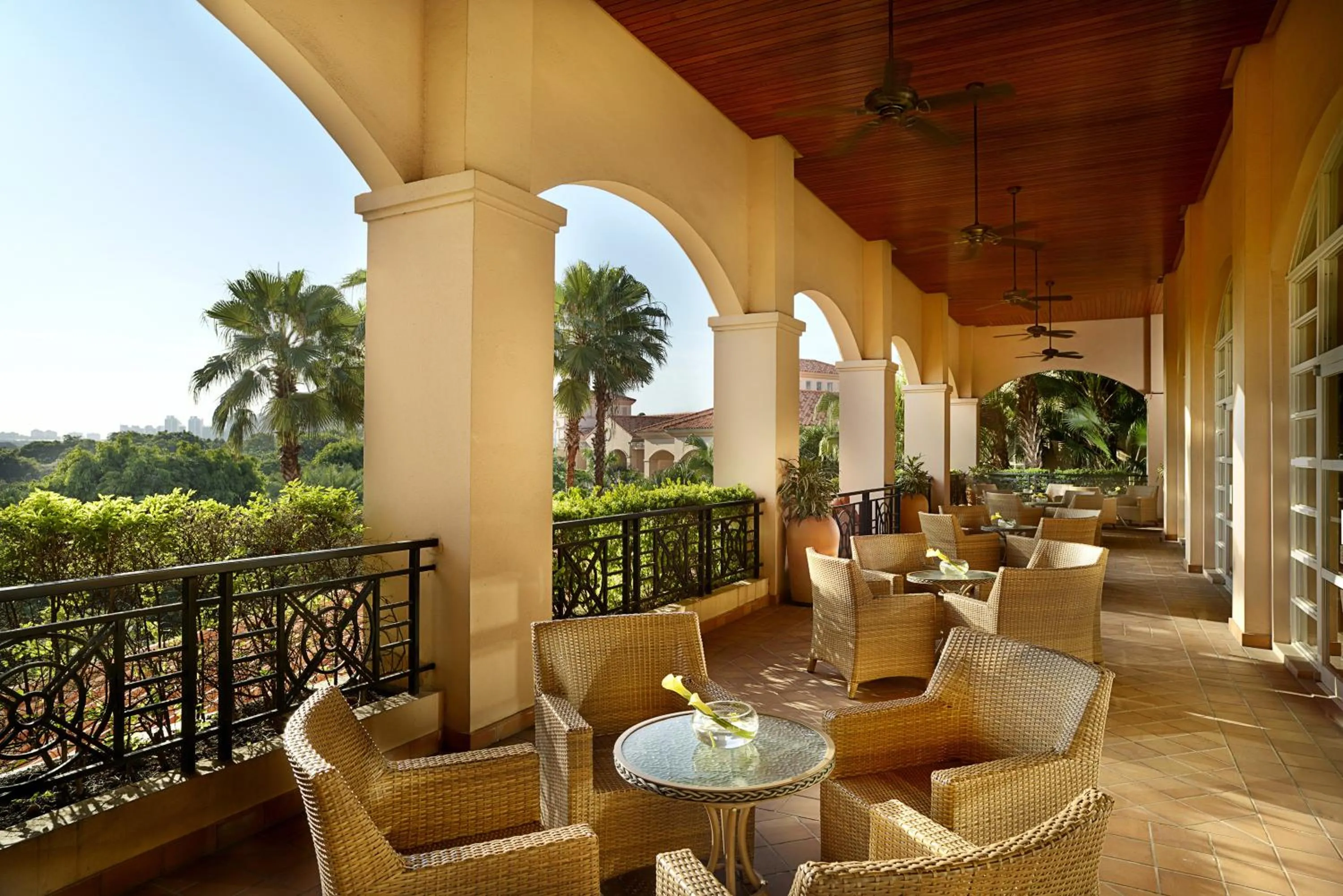 Patio in Hillview Golf Resort Dongguan