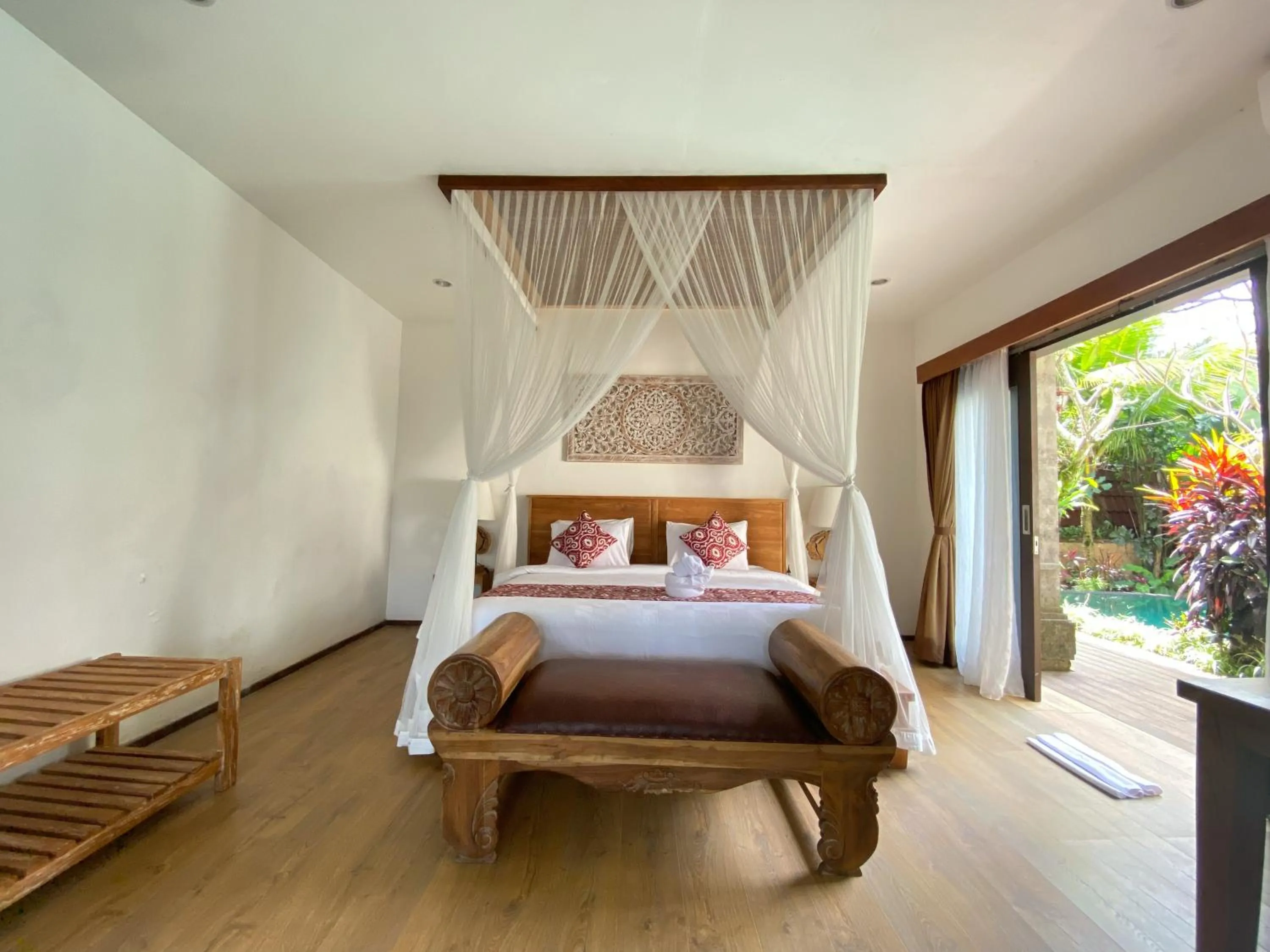 Bed in Uma Linggah Resort by Puri Signatures