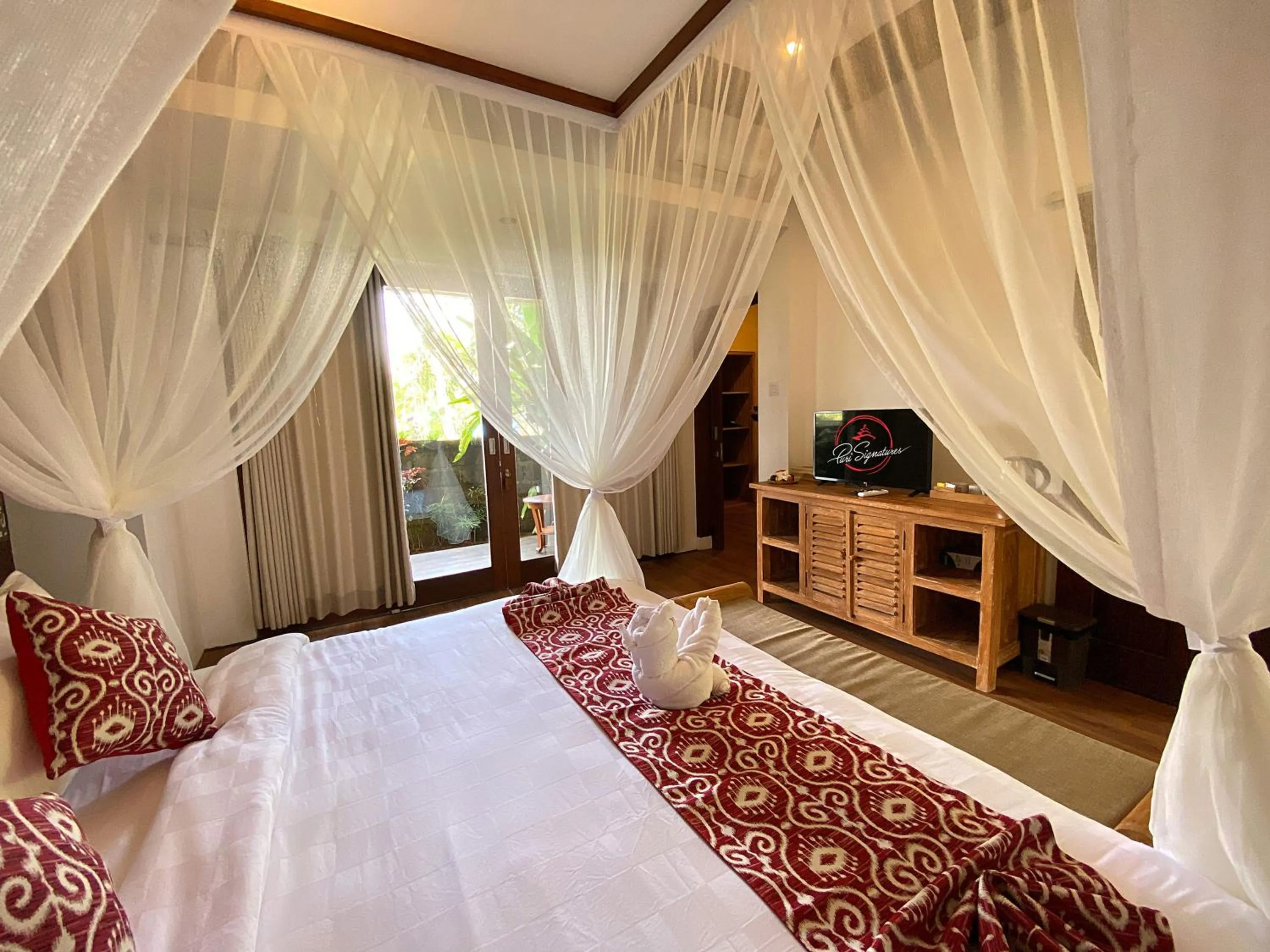 Bed in Uma Linggah Resort by Puri Signatures