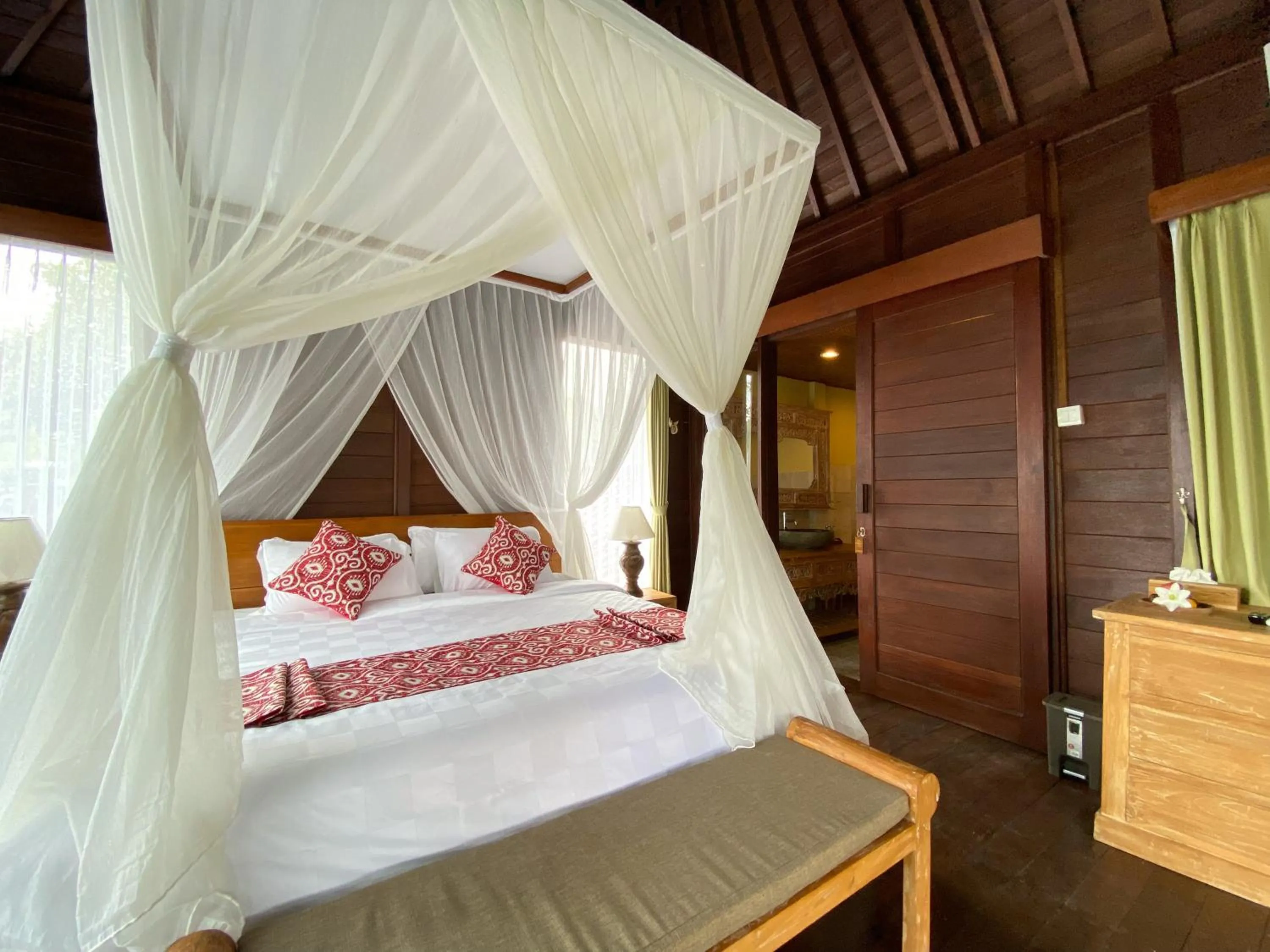 Bed in Uma Linggah Resort by Puri Signatures