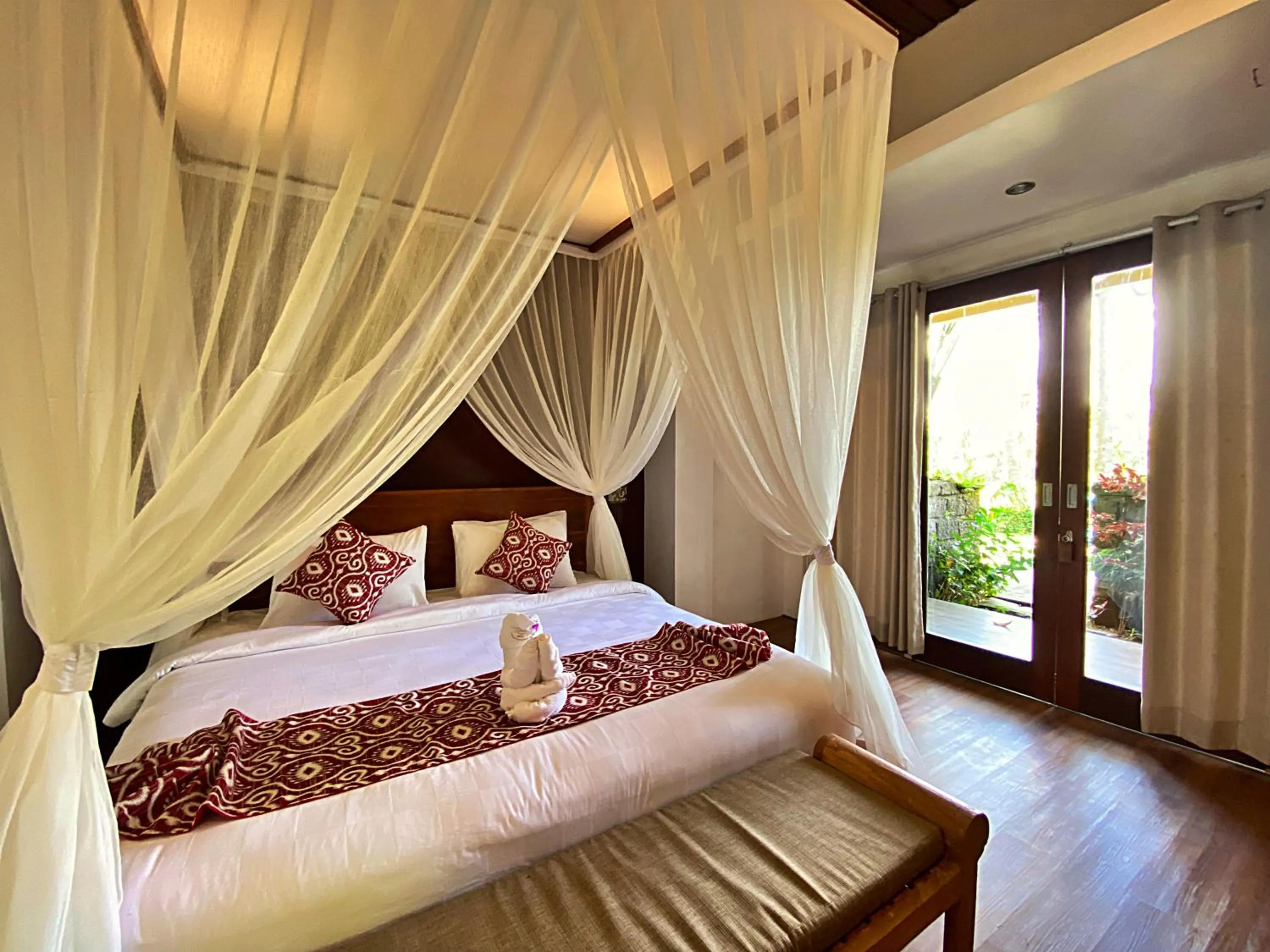 Bedroom, Bed in Uma Linggah Resort by Puri Signatures