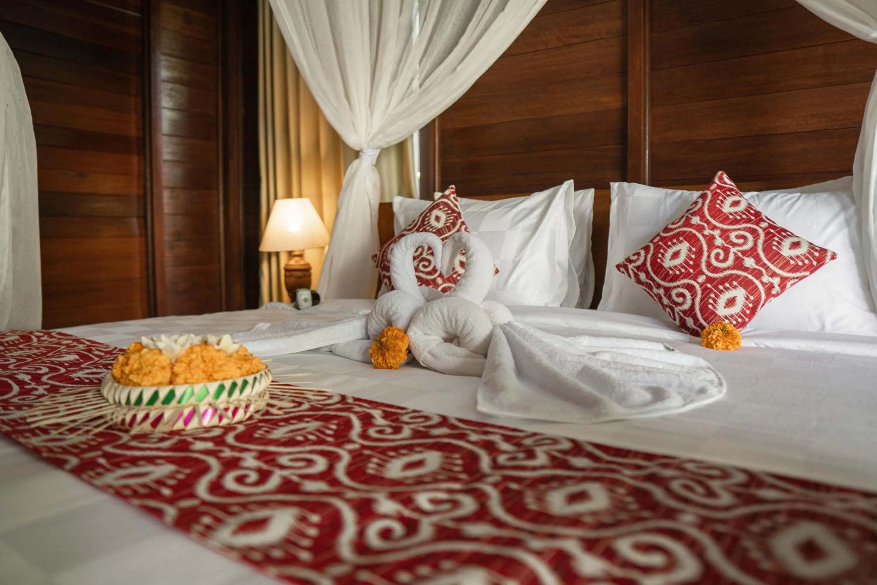 Bed in Uma Linggah Resort by Puri Signatures