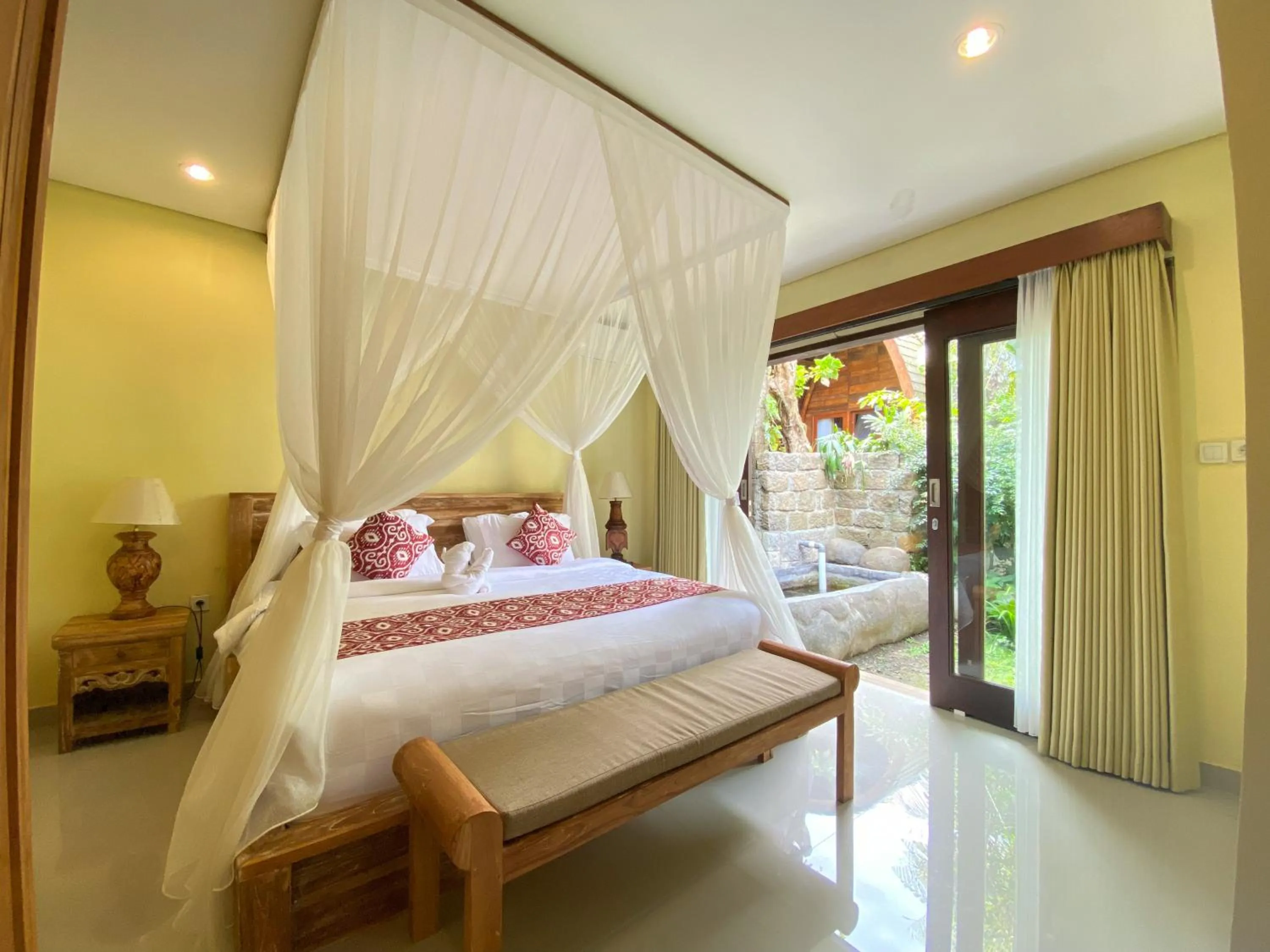 Bed in Uma Linggah Resort by Puri Signatures