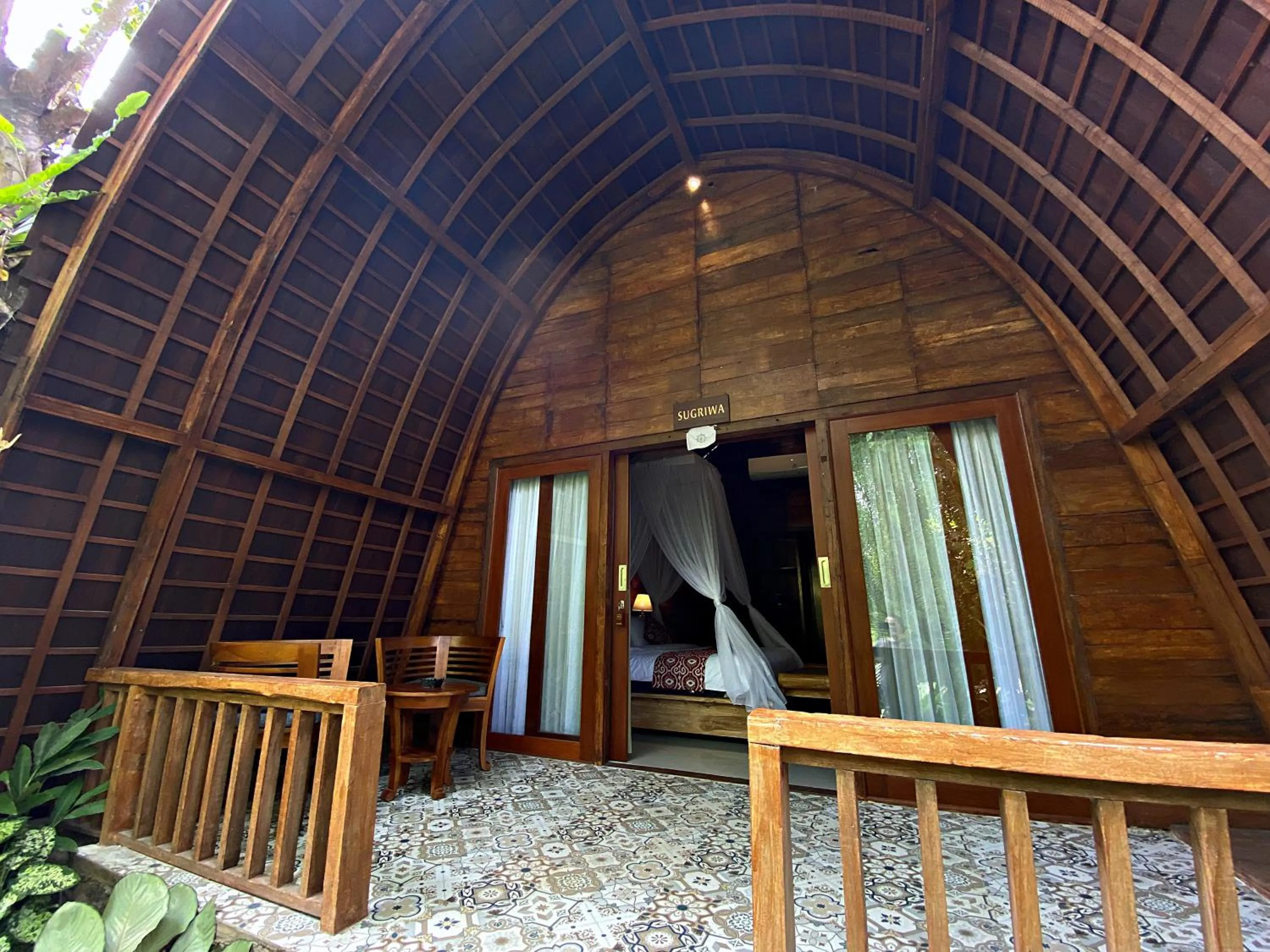 Patio in Uma Linggah Resort by Puri Signatures