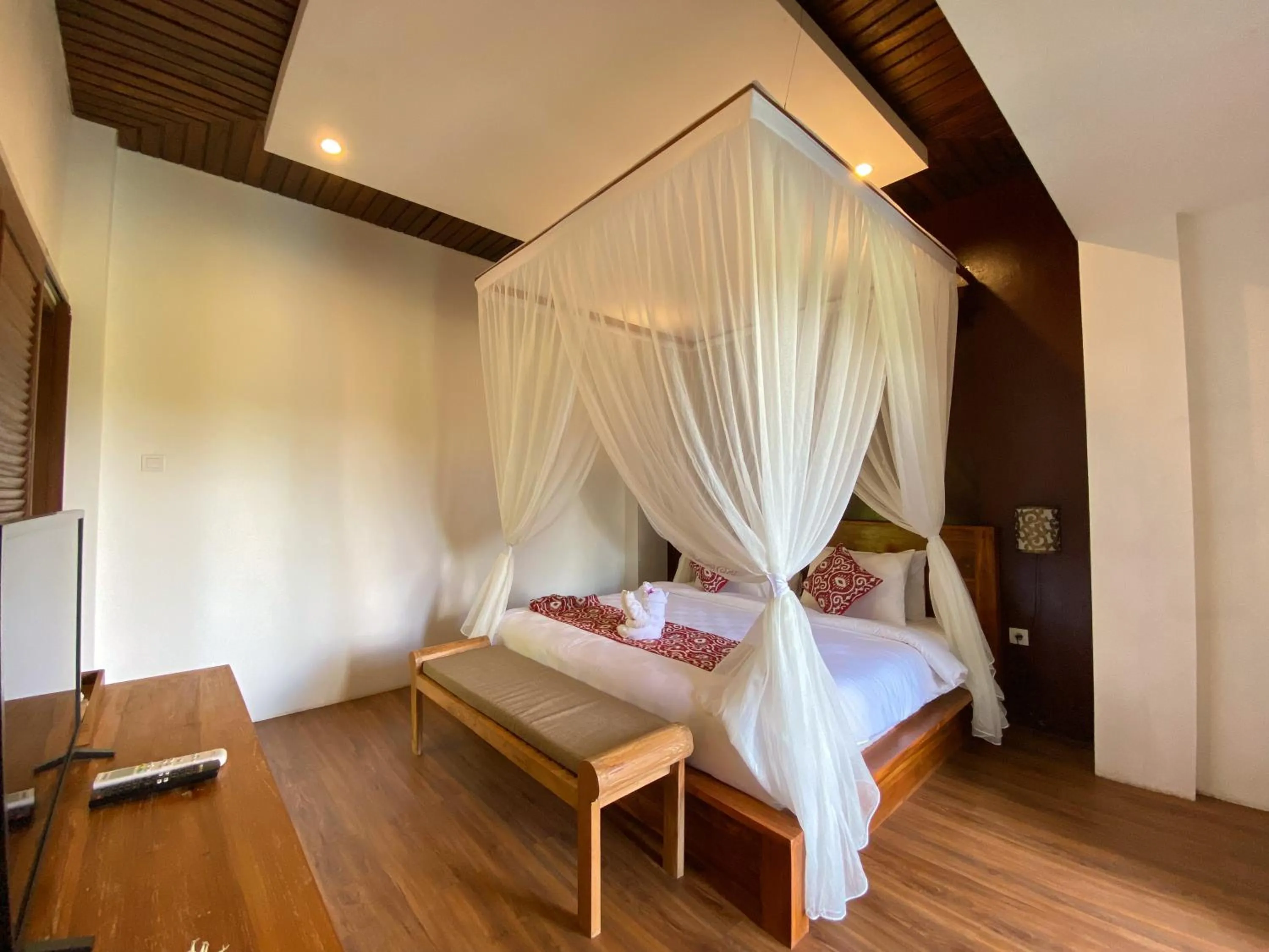 Bed in Uma Linggah Resort by Puri Signatures
