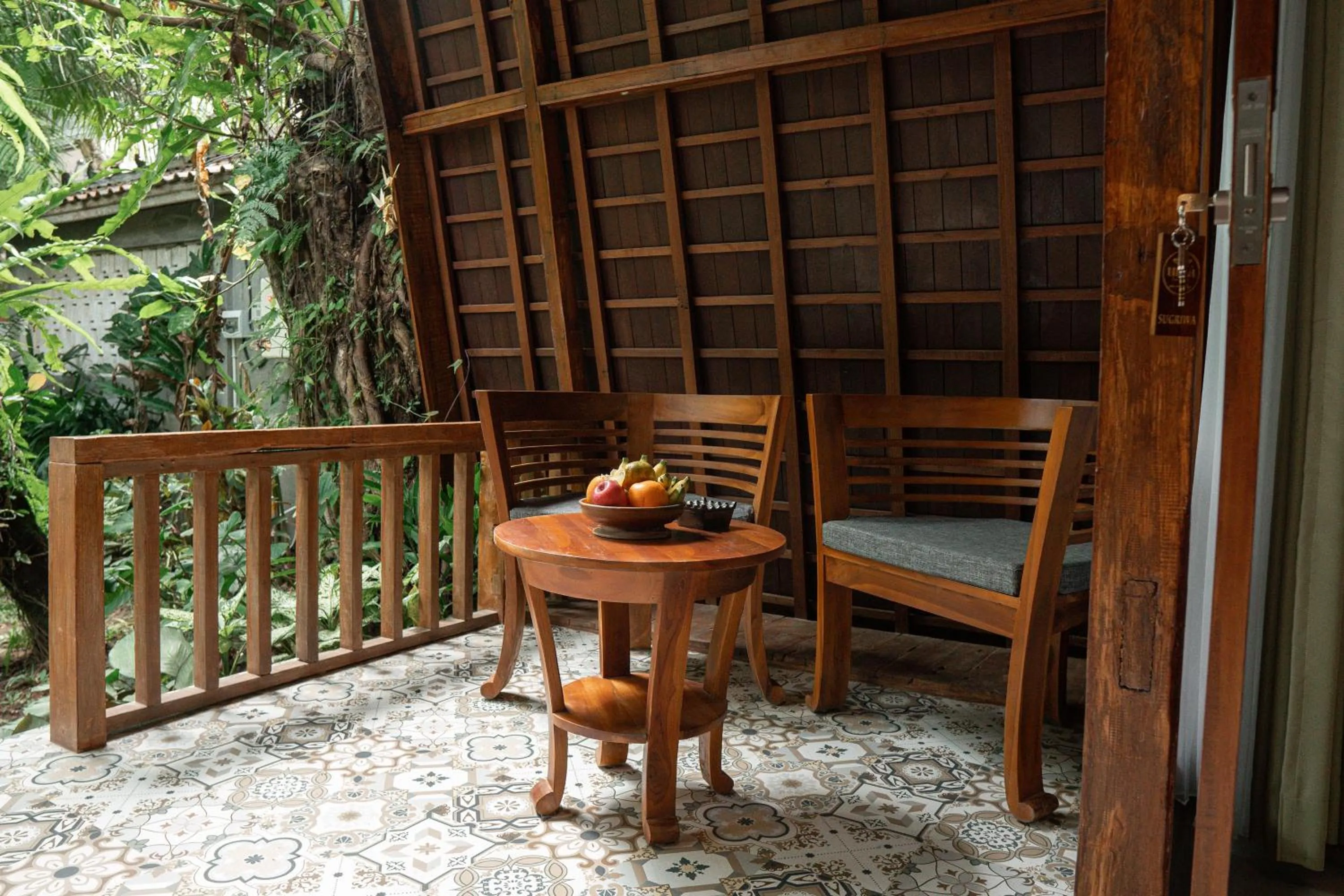 Patio in Uma Linggah Resort by Puri Signatures