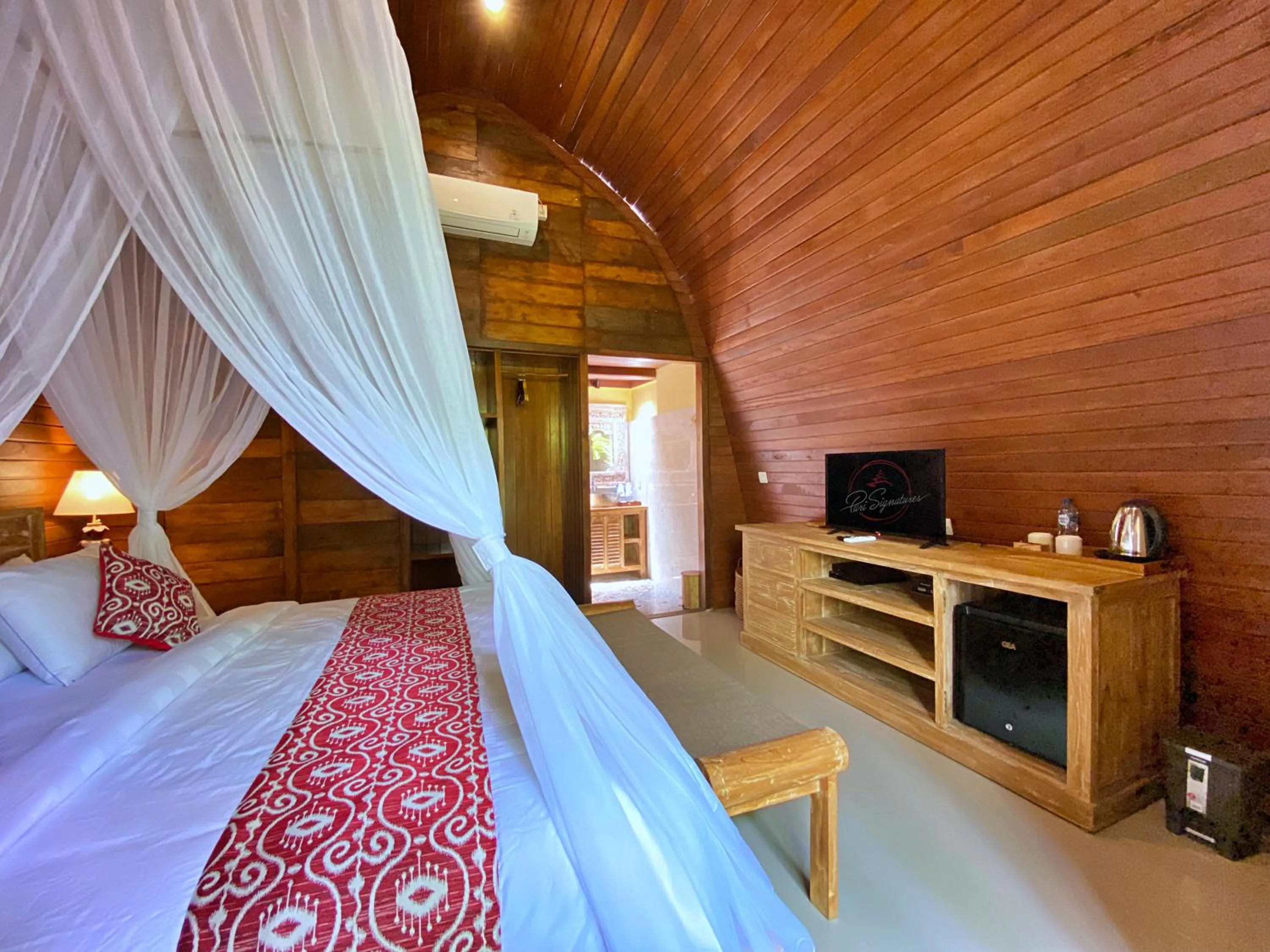 Bed in Uma Linggah Resort by Puri Signatures