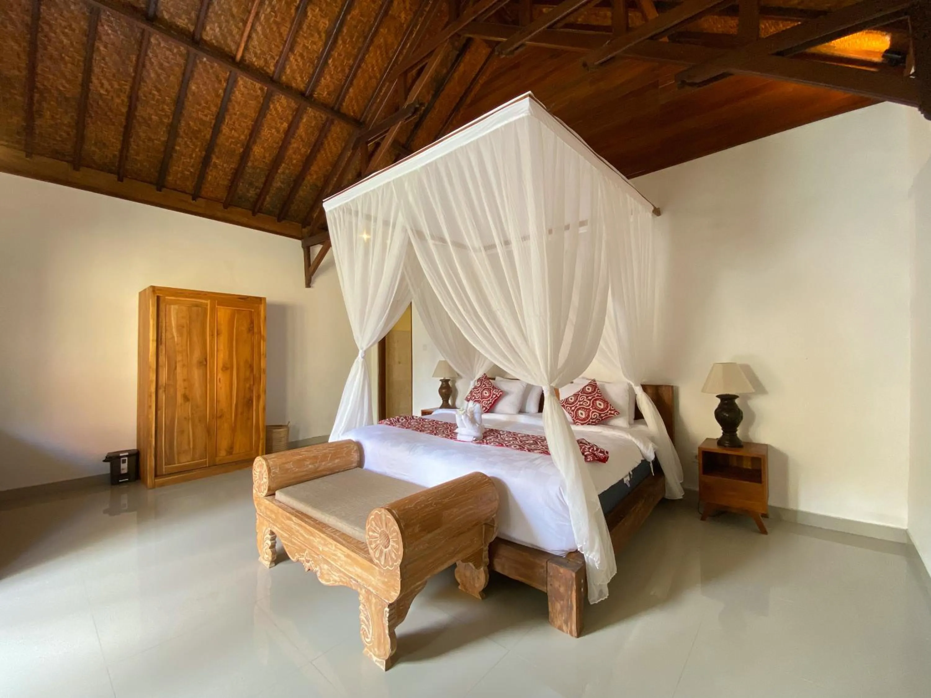 Bed in Uma Linggah Resort by Puri Signatures