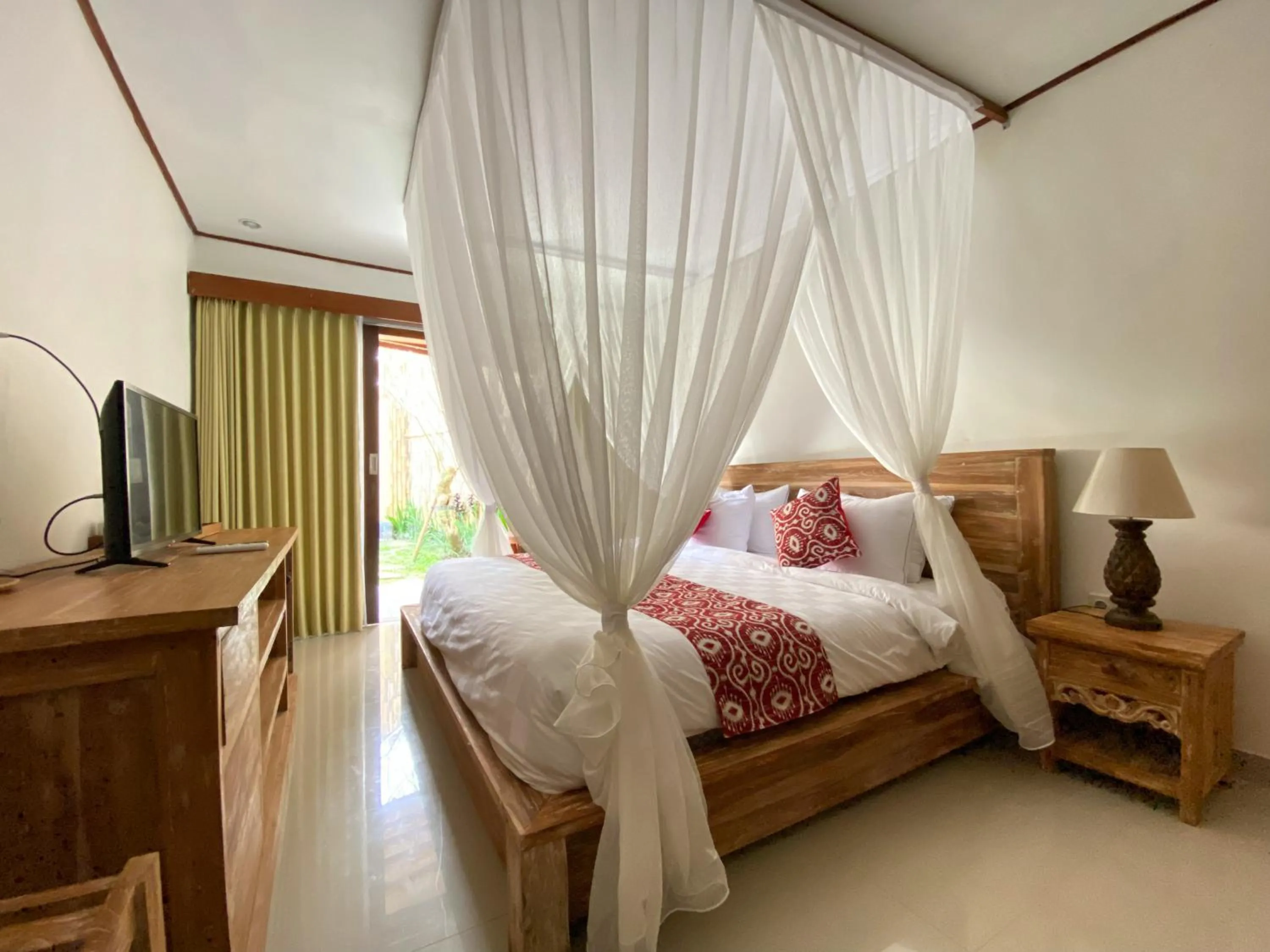 Bed in Uma Linggah Resort by Puri Signatures