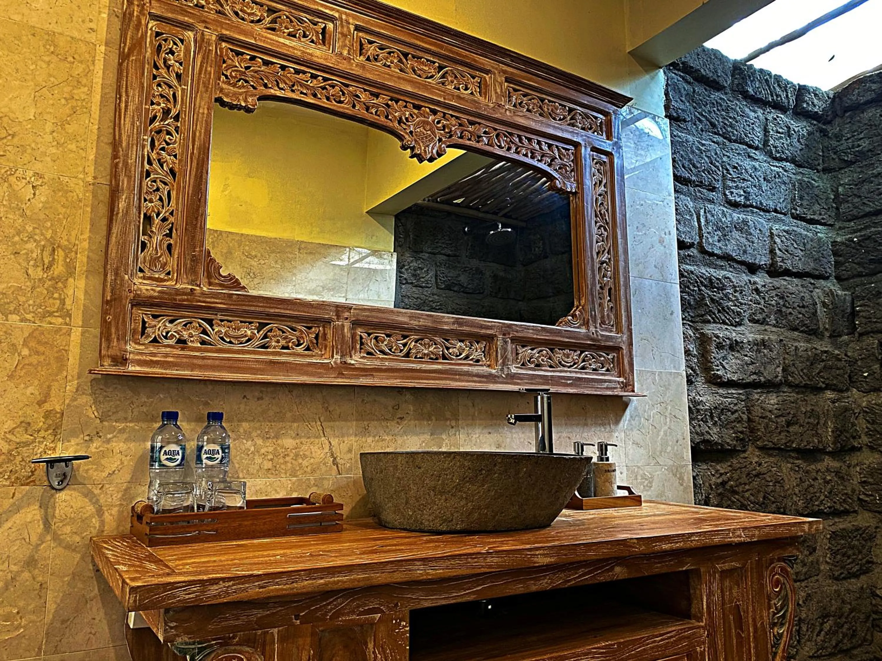 Bathroom in Uma Linggah Resort by Puri Signatures