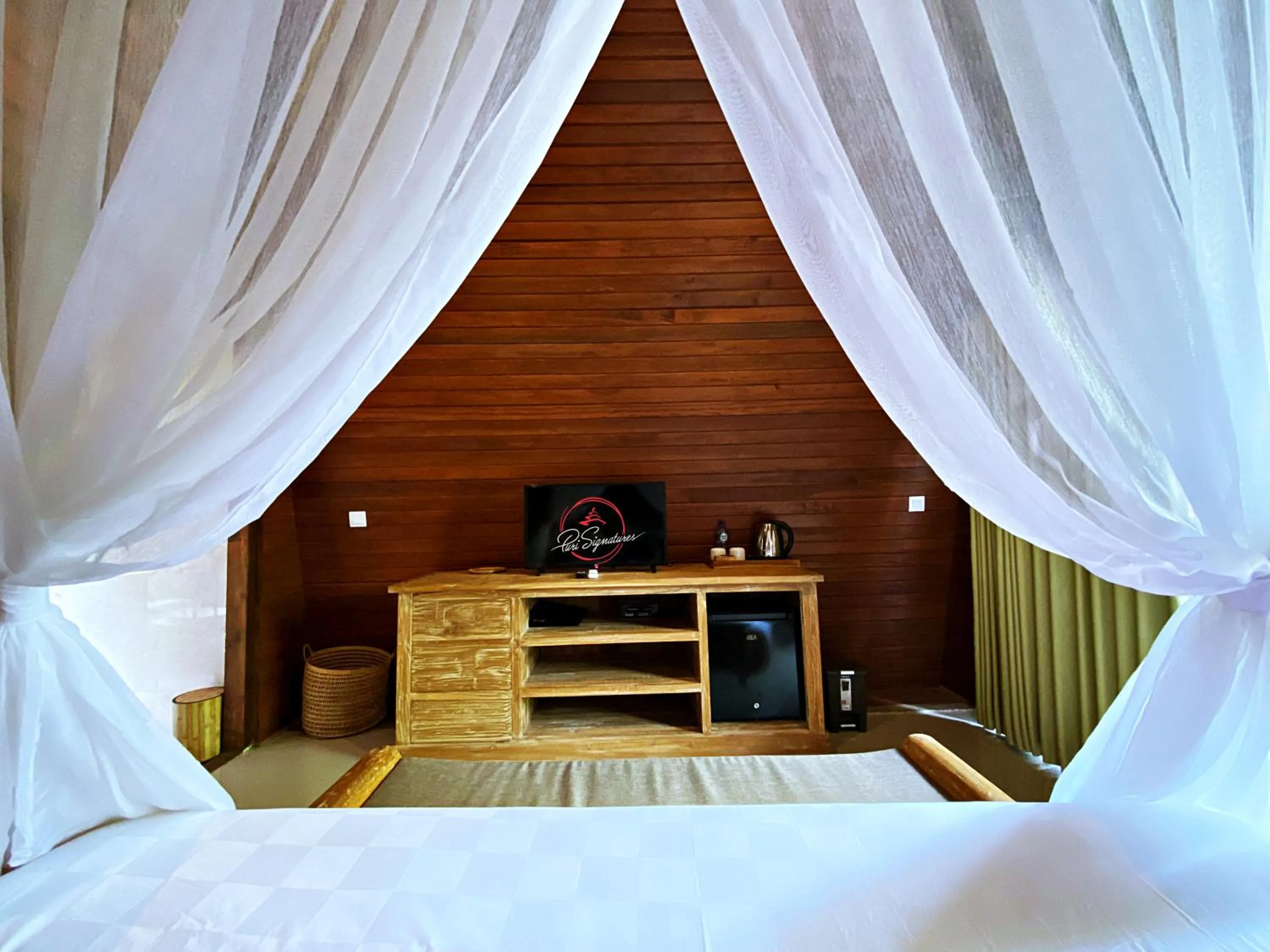 Bed in Uma Linggah Resort by Puri Signatures