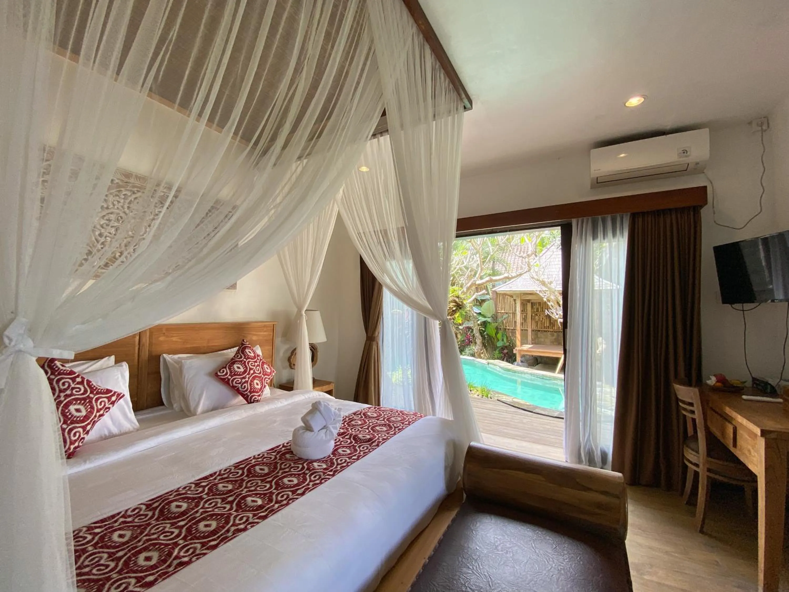 Bed in Uma Linggah Resort by Puri Signatures