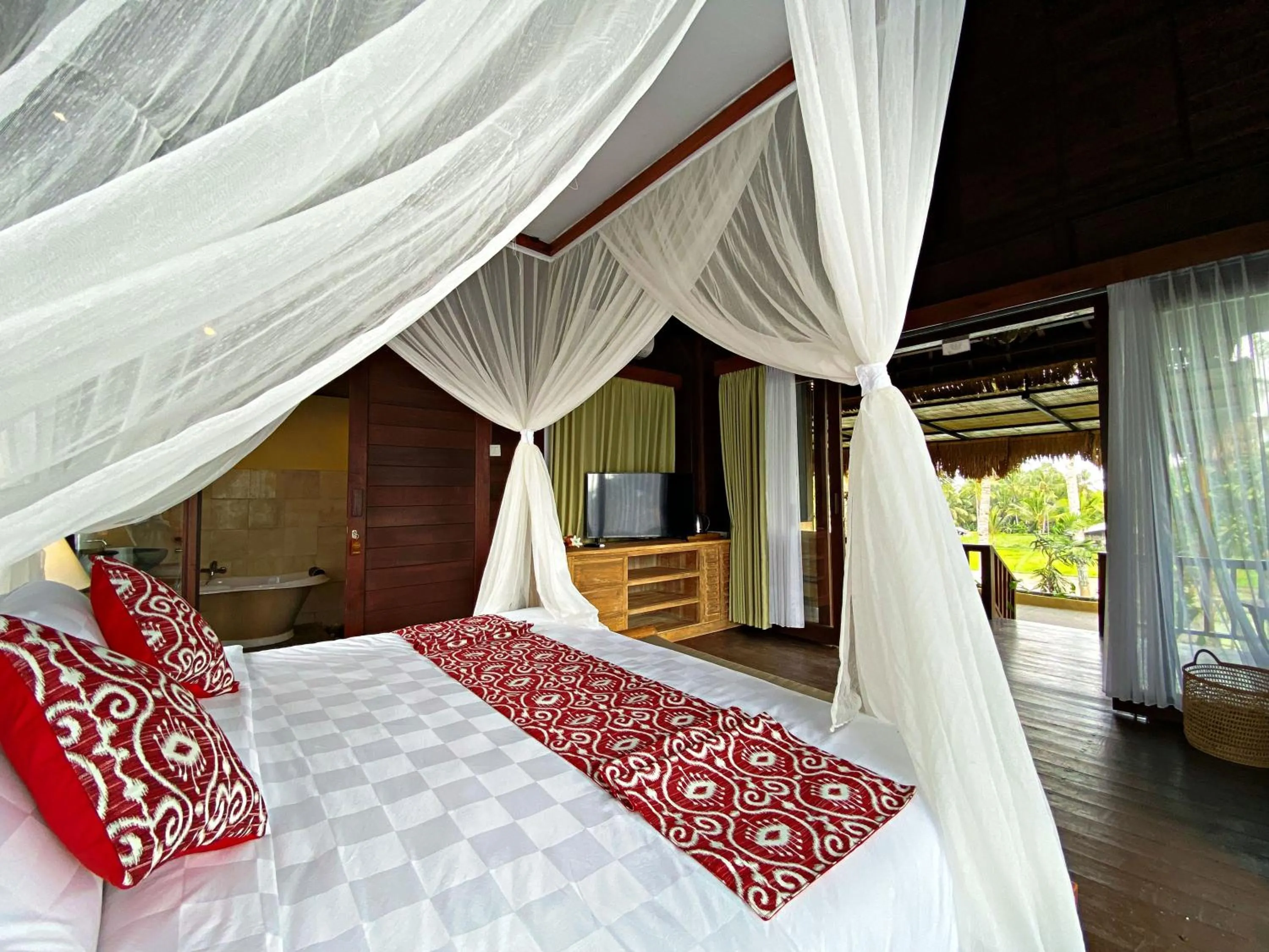 Bed in Uma Linggah Resort by Puri Signatures