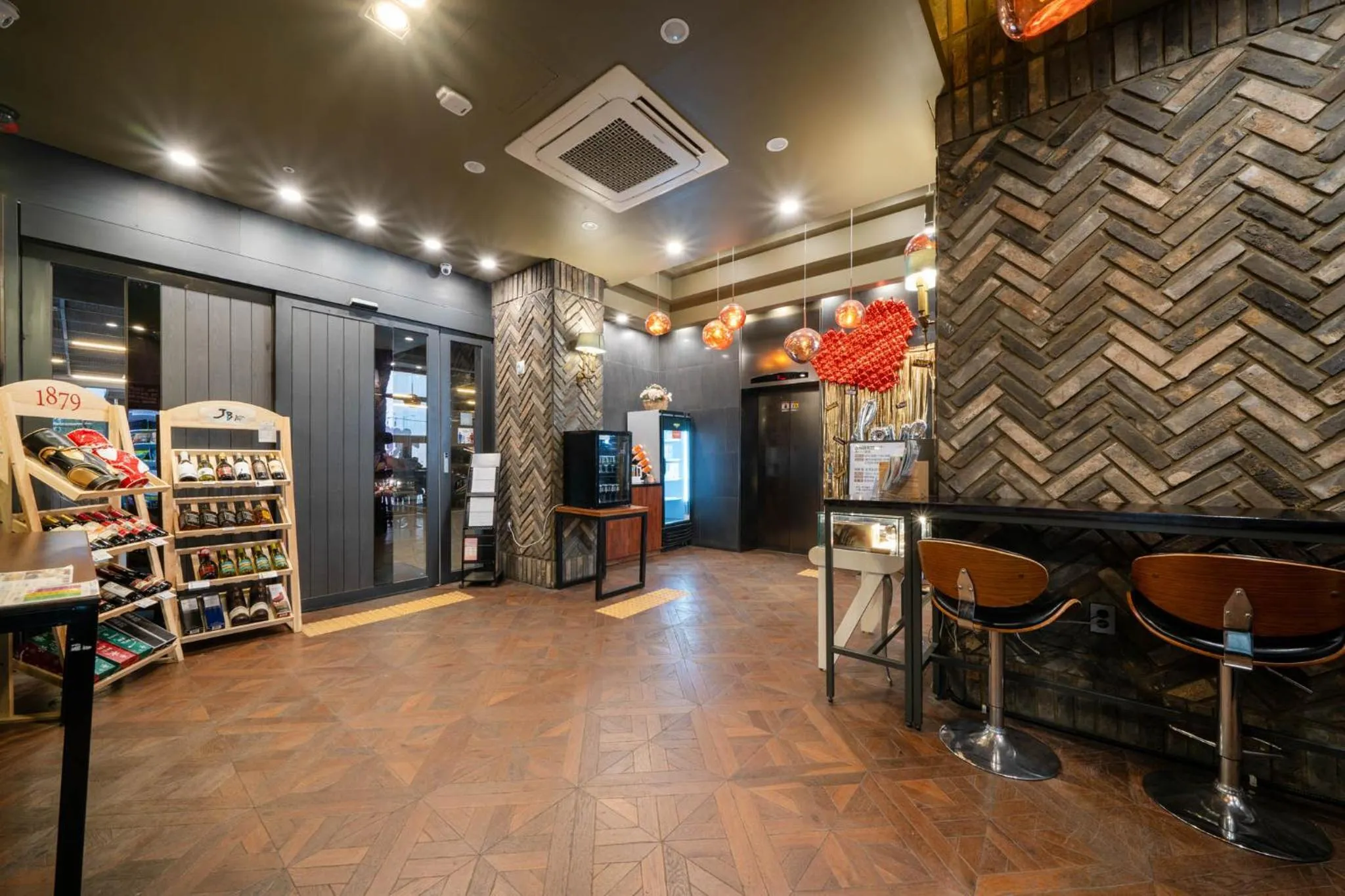 Lobby or reception in JB Design Hotel