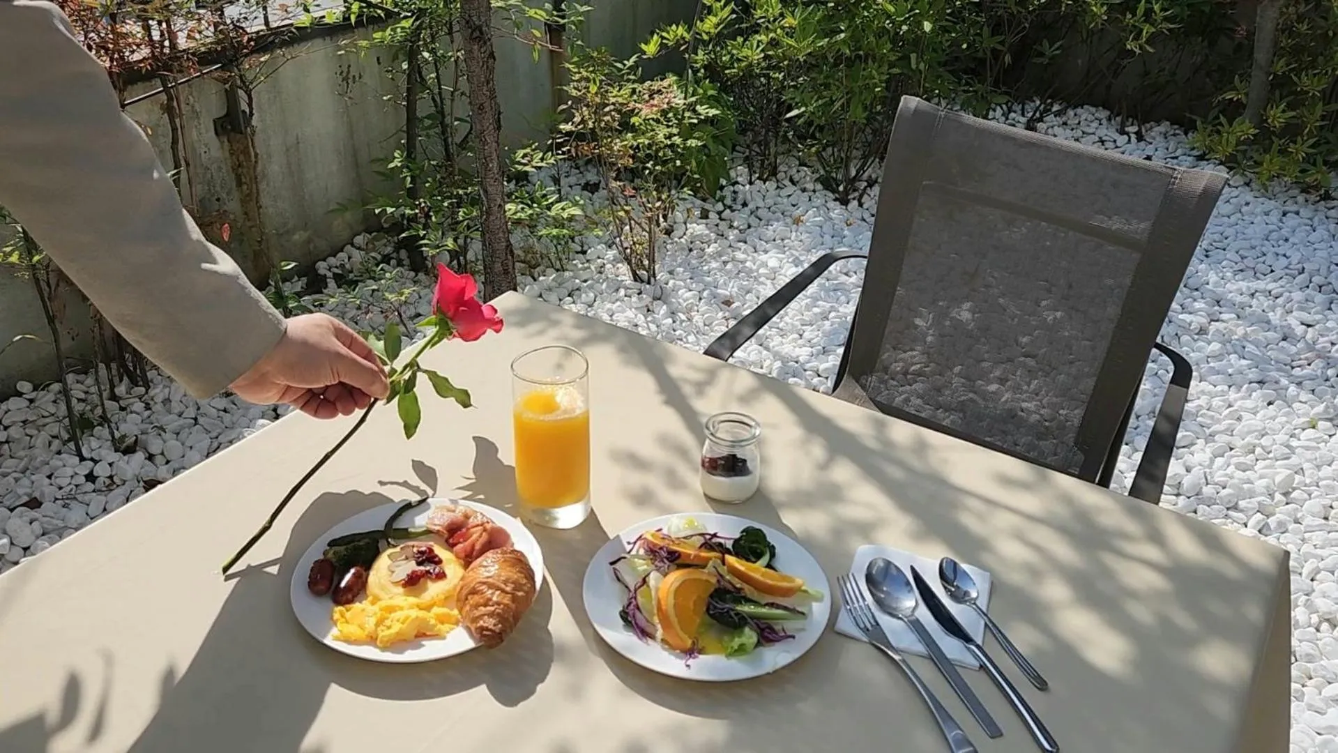 Continental breakfast in JB Design Hotel