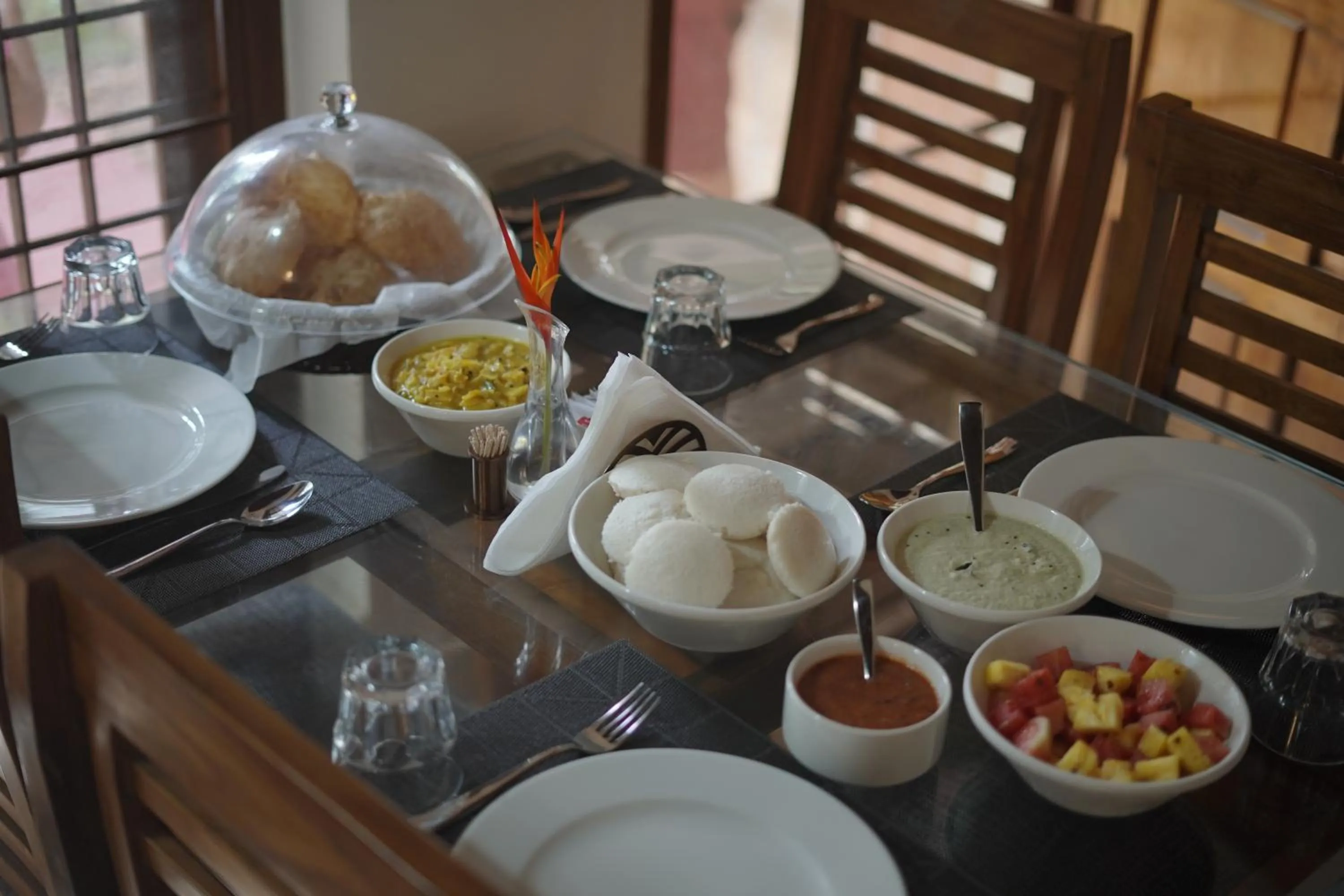 Dining area in Alfred Place