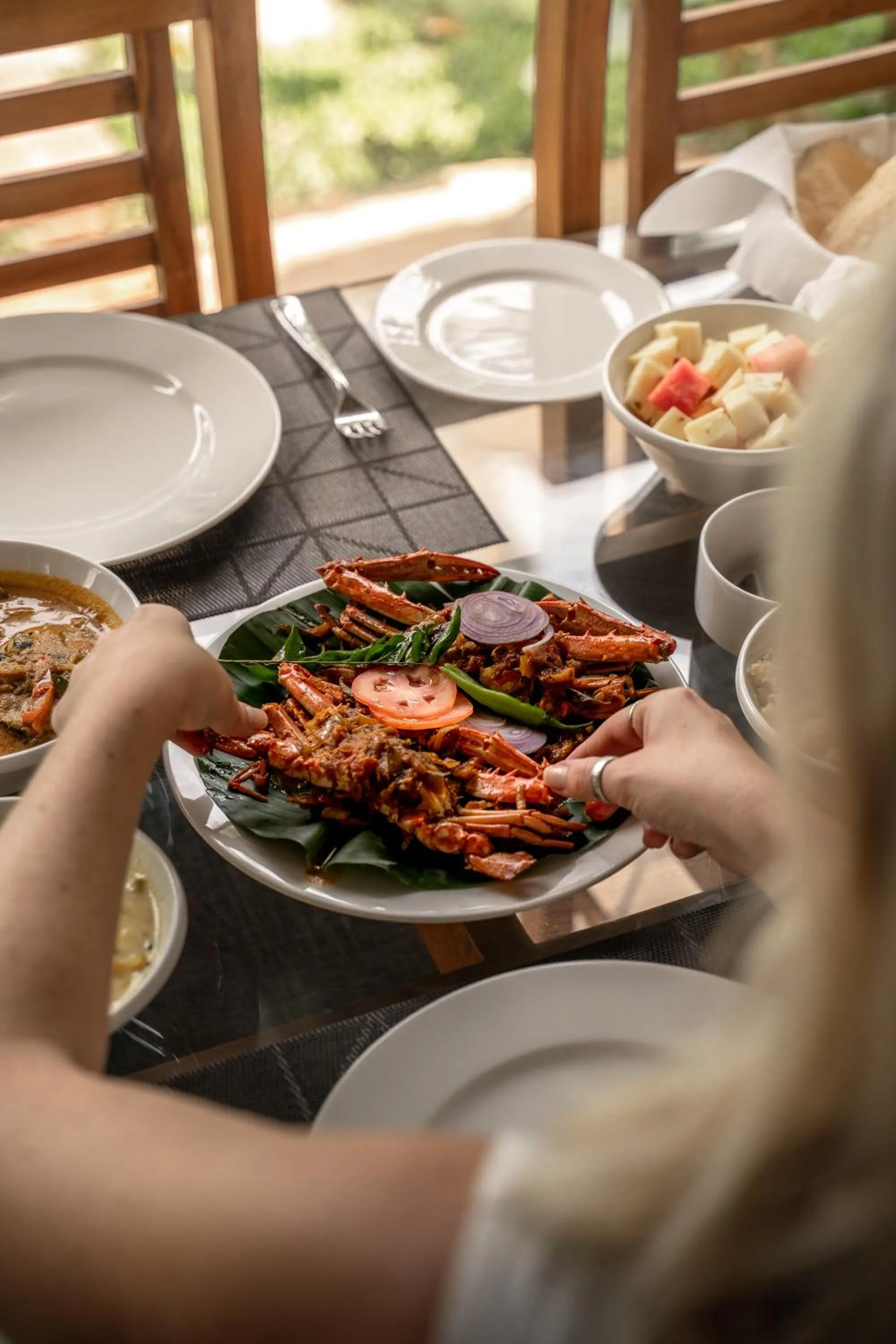 Food in Alfred Place