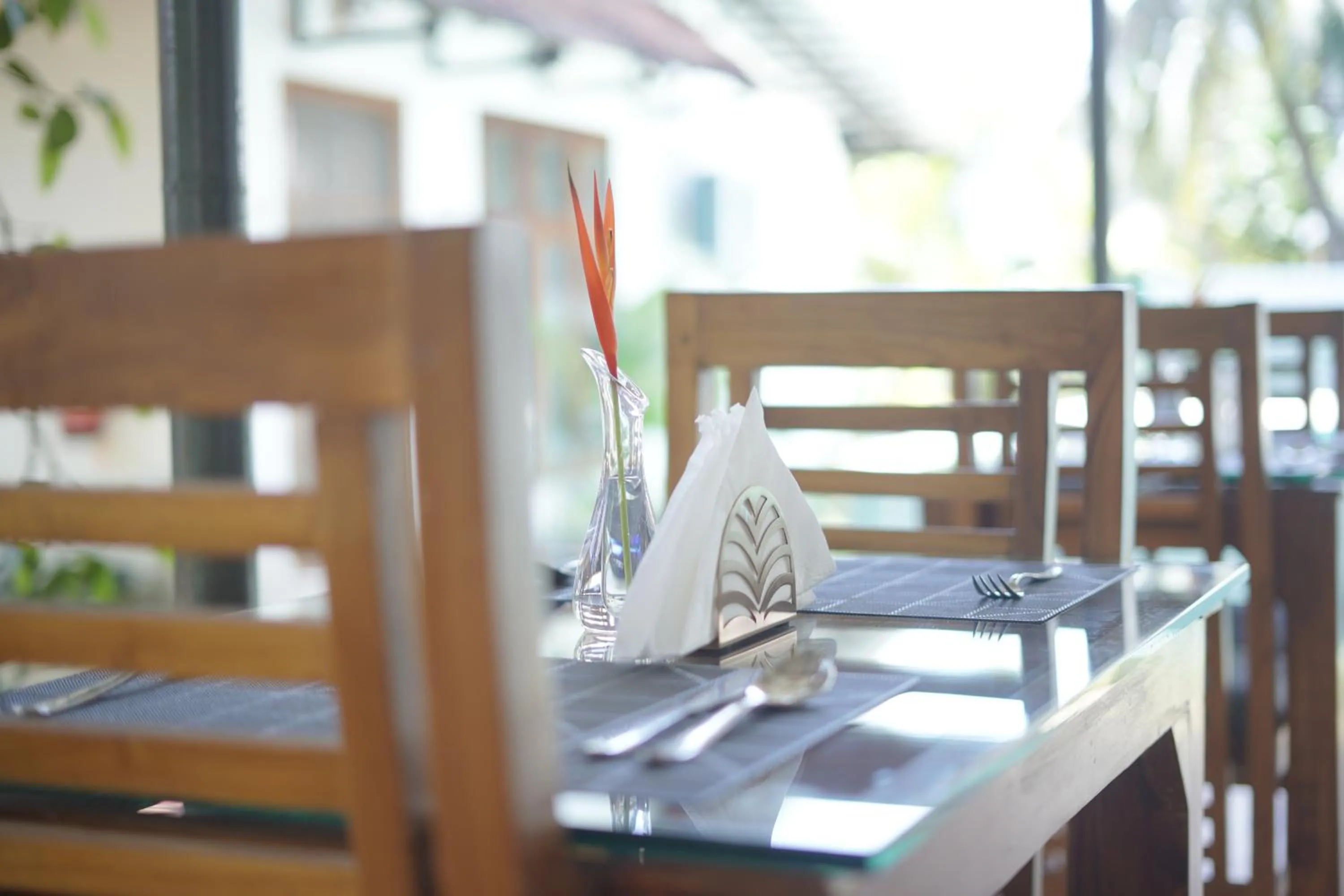 Dining area in Alfred Place