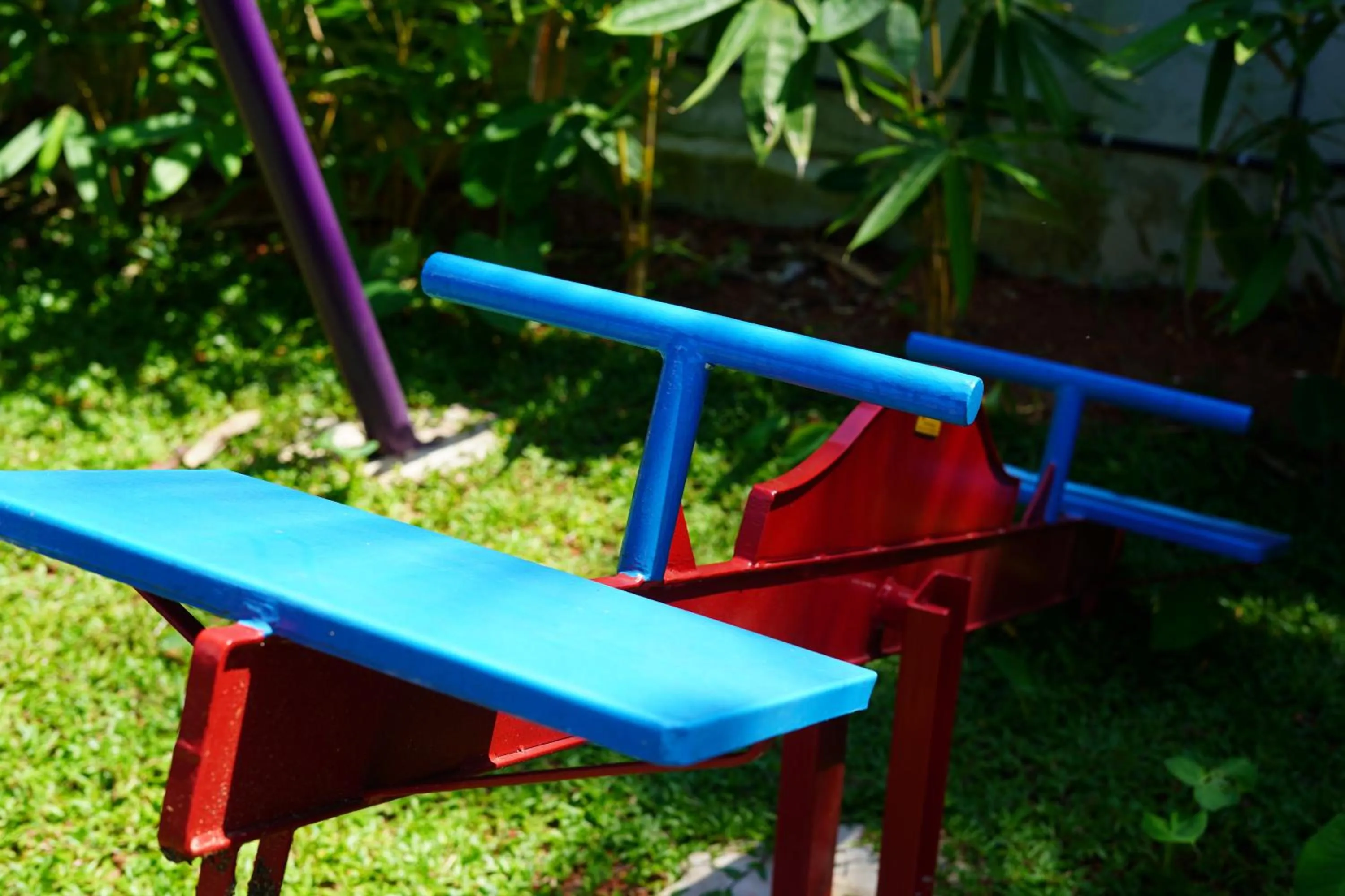 Children play ground in Alfred Place