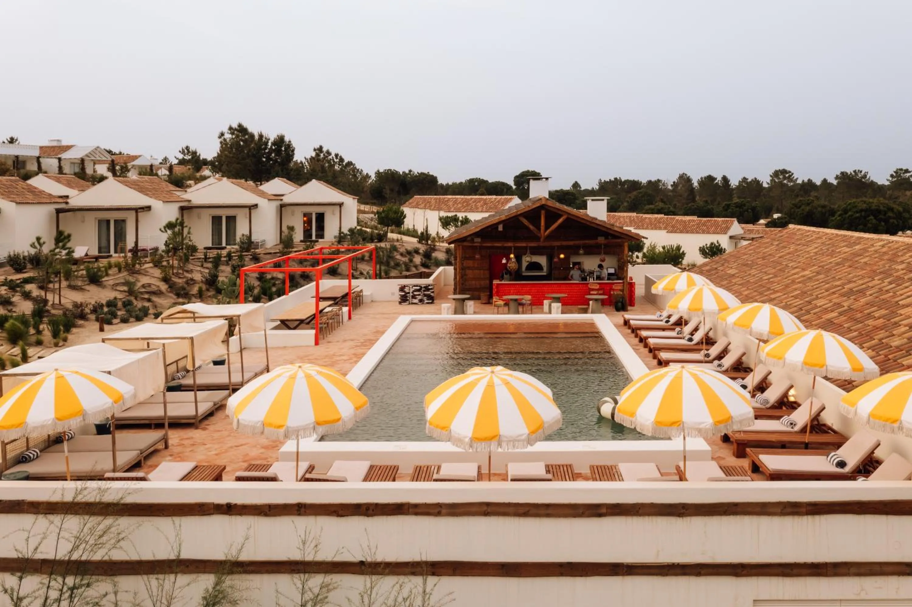 Swimming pool in Independente Comporta