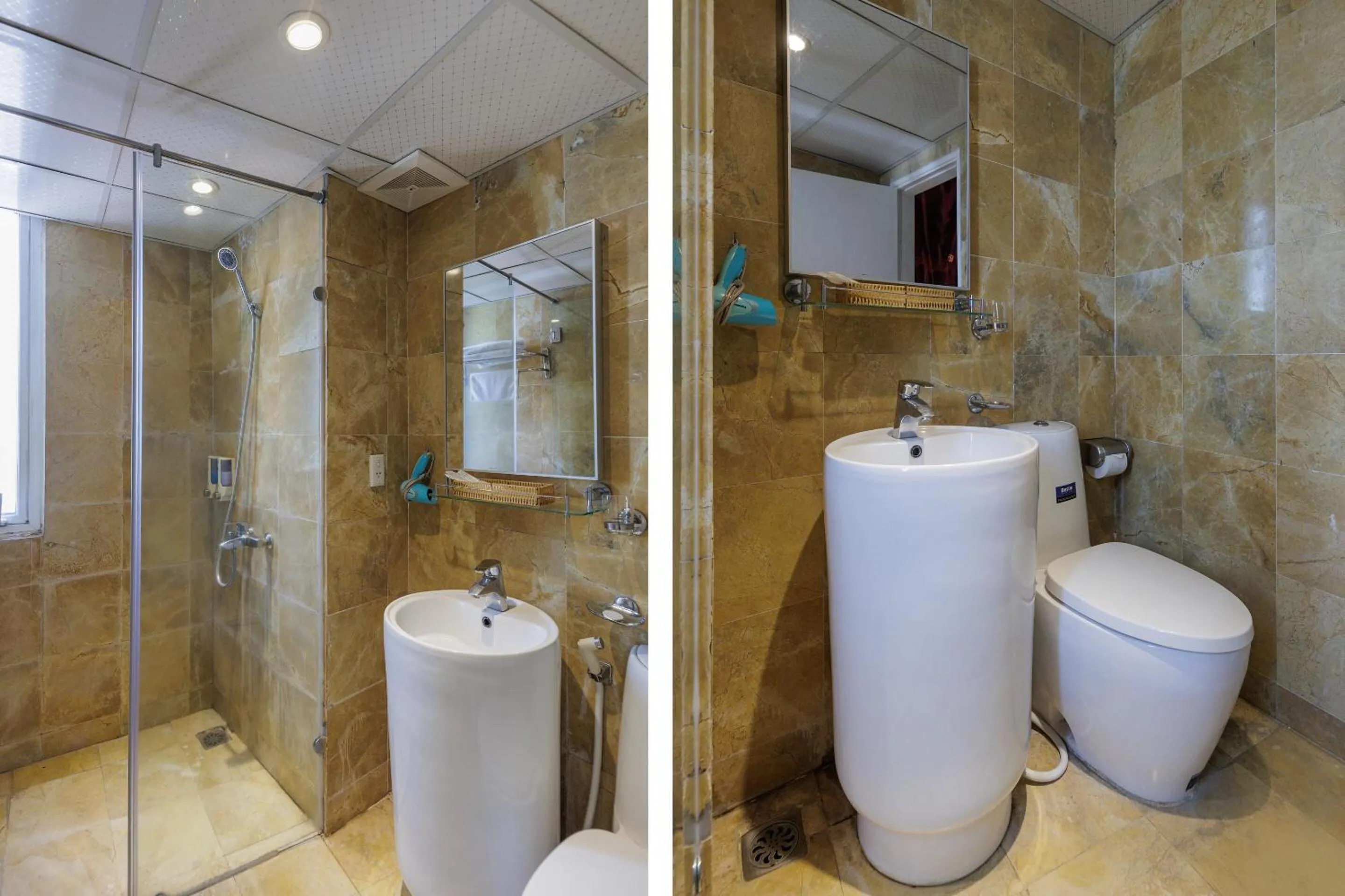 Bathroom in Collection O Le Grand Hanoi hotel - The Sun