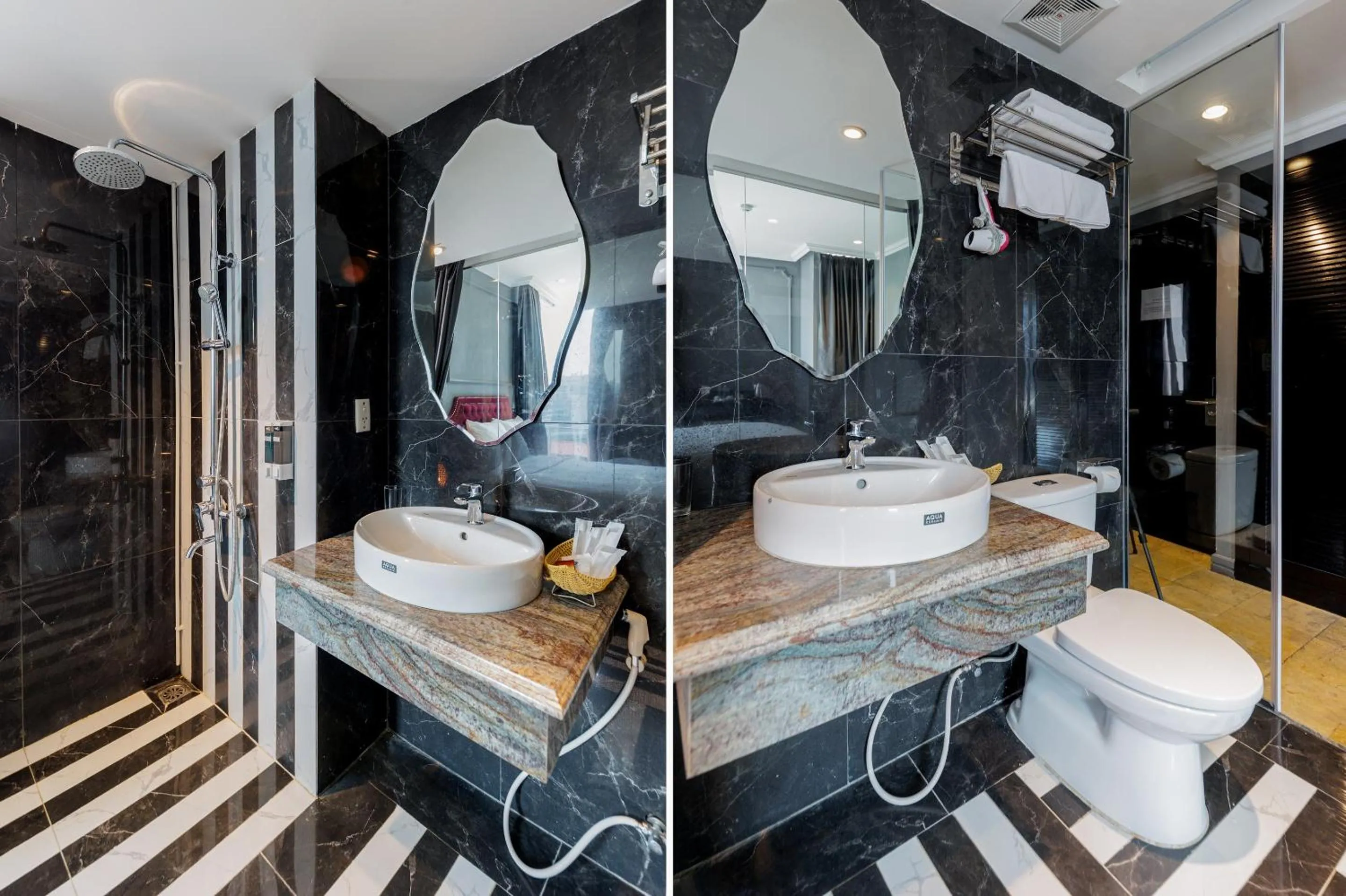 Bathroom in Collection O Le Grand Hanoi hotel - The Sun