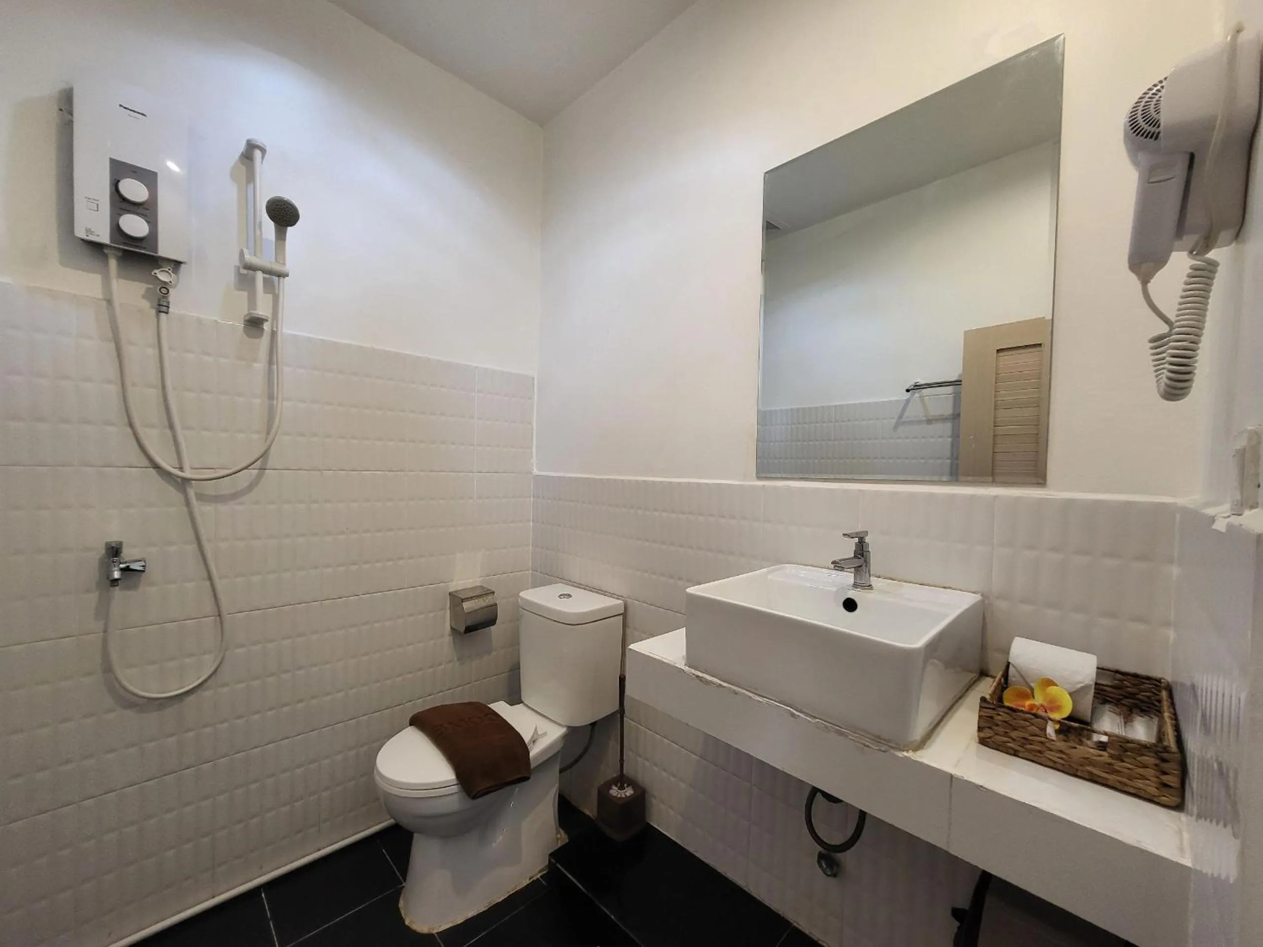 Toilet in Sun Chakra Boutique Hotel - 50m to Museum & Royal Palace & Walking street