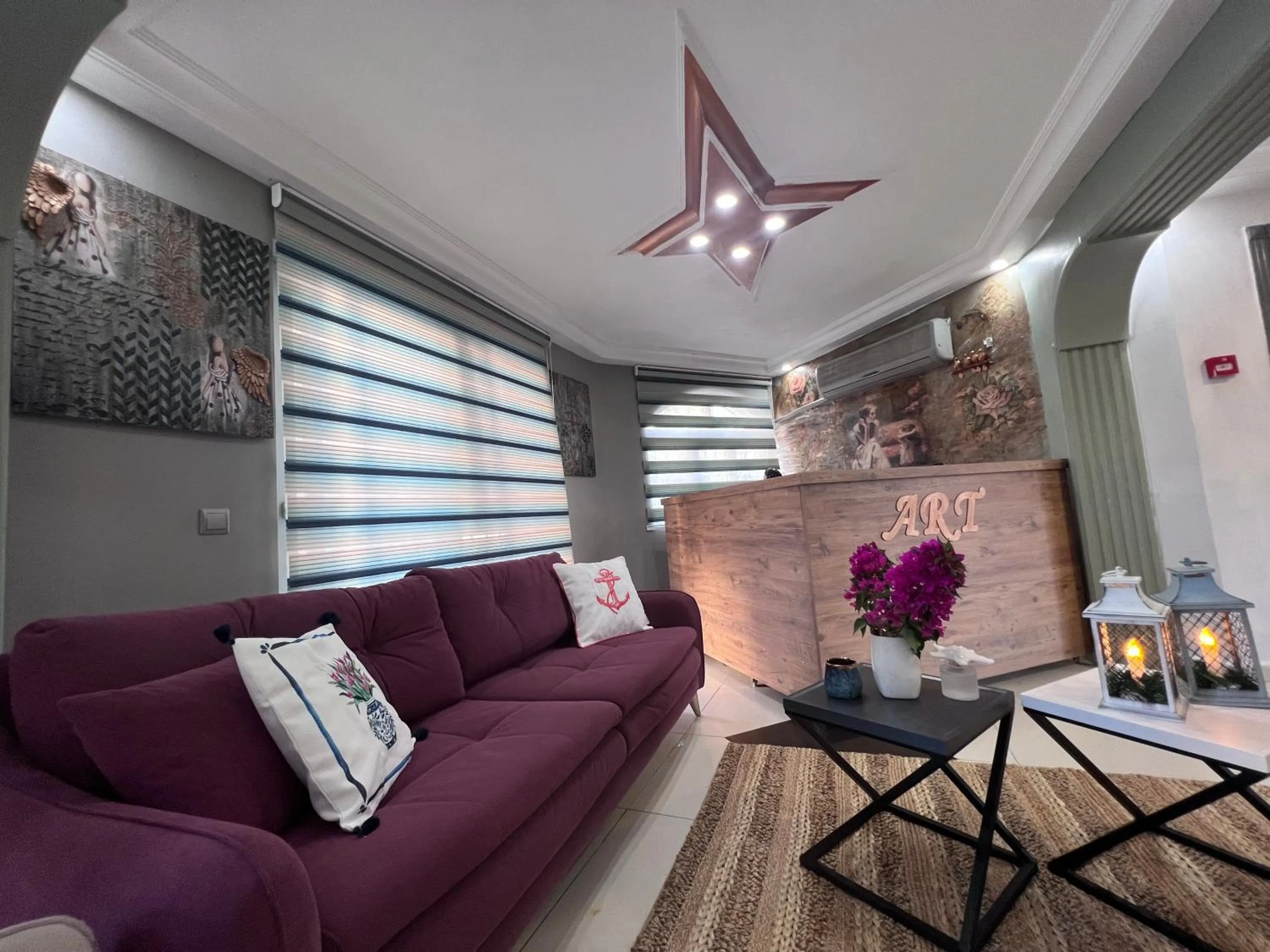 Seating area in Art Pansiyon Belek