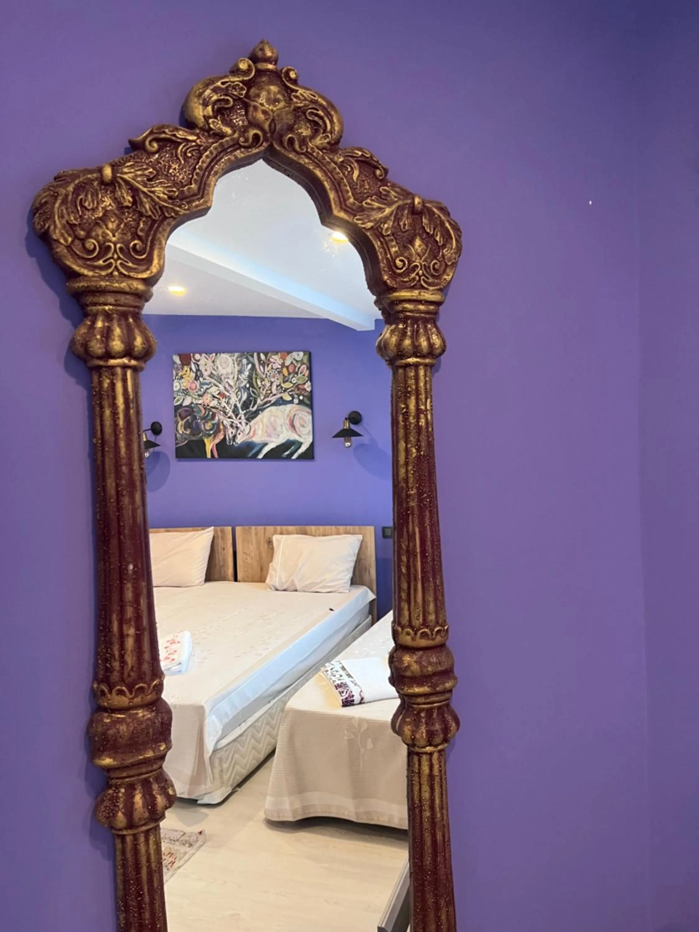 Bed in Art Pansiyon Belek